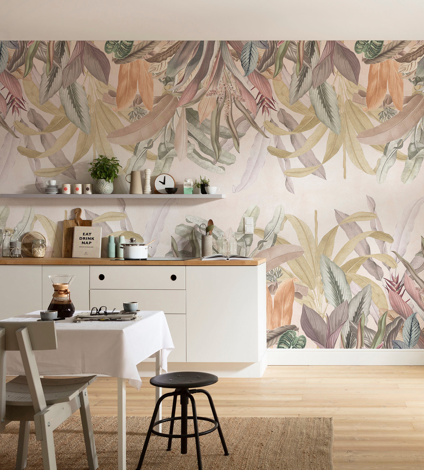 Komar Vliestapete »Digitaldruck Vlies - Mirror Maison - Größe 200 x 250 cm«, bedruckt, Wohnzimmer, Schlafzimmer