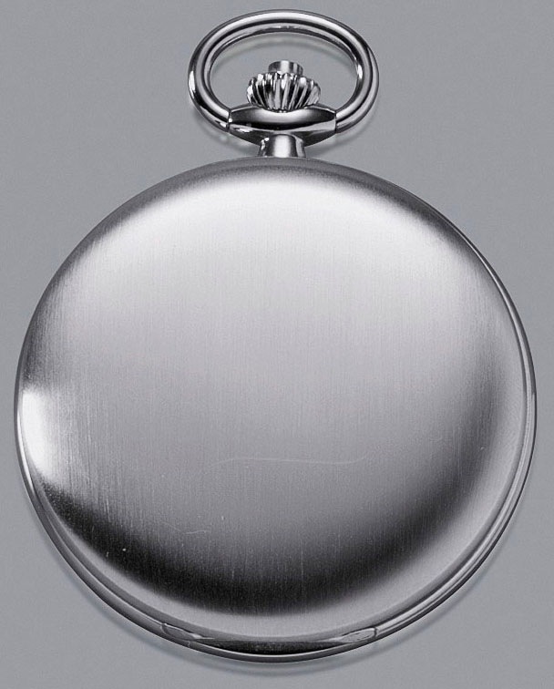 Regent Taschenuhr »P752-19584246«, (Set, 2 tlg., mit dazu passender Kette), Quarzuhr, Herrenuhr, Datum, Acrylglas, Geschenkidee