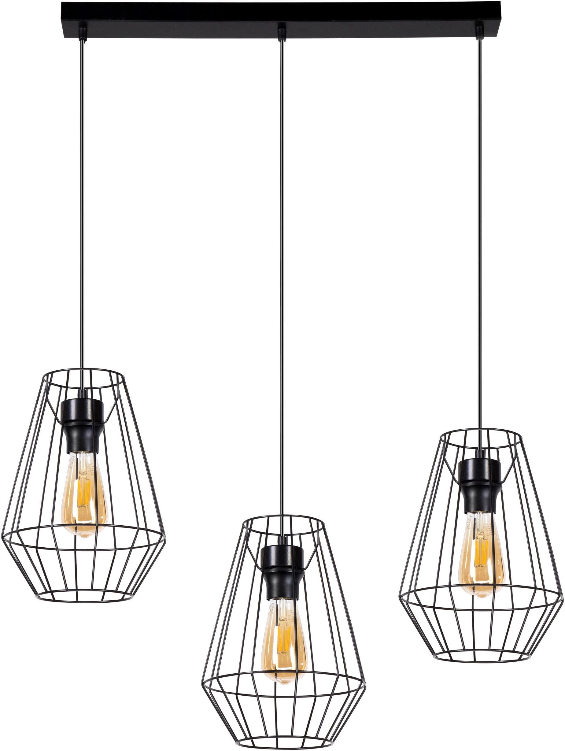 BRITOP LIGHTING Hängeleuchte »Endorfina«, 3 flammig, Leuchtmittel E27   ohn günstig online kaufen