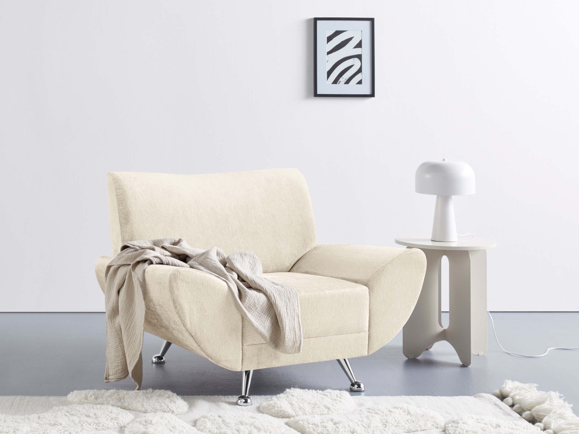 INOSIGN Sessel »Saltare elegant und komfortabel, toller Designfuß« günstig online kaufen