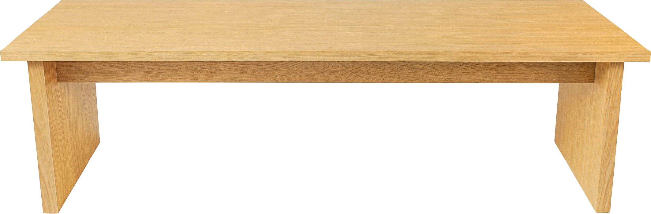 Woodman Couchtisch »Stripe« Holzfurnier aus Eiche, Breite 120 cm, FSC®-zert günstig online kaufen