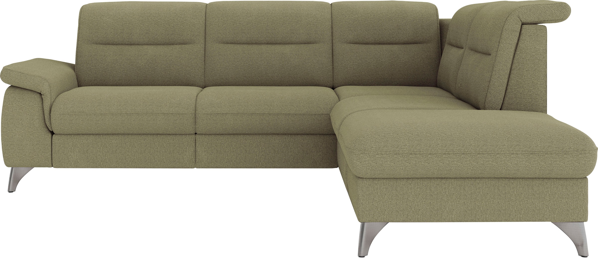 sit&more Ecksofa »Astoria L-Form«, wahlweise mit motorischer Relaxfunktion