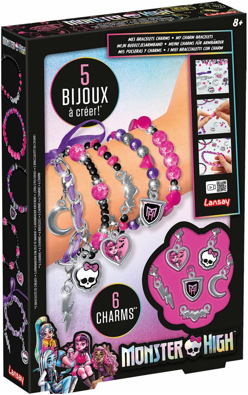 Kreativset »Monster High, Armbänder«