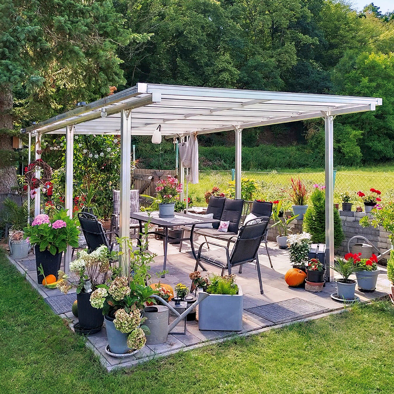 Beckmann Einzelcarport »CPTA«, Aluminium, 270 cm, Alu natur