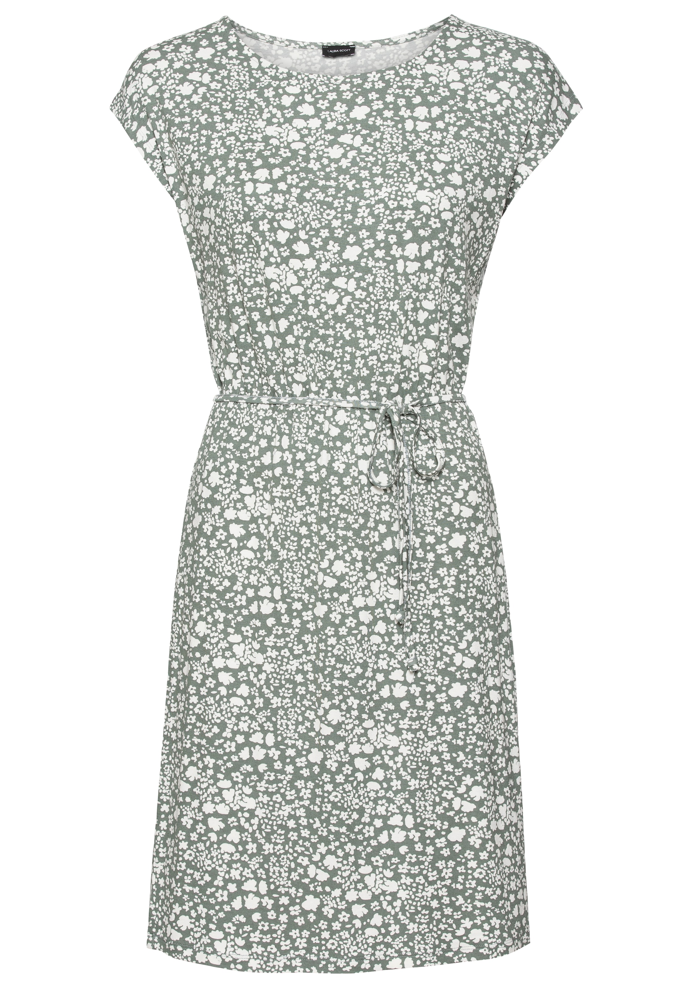 Laura Scott Jerseykleid, Mini-Länge, lässiger, eleganter Stil