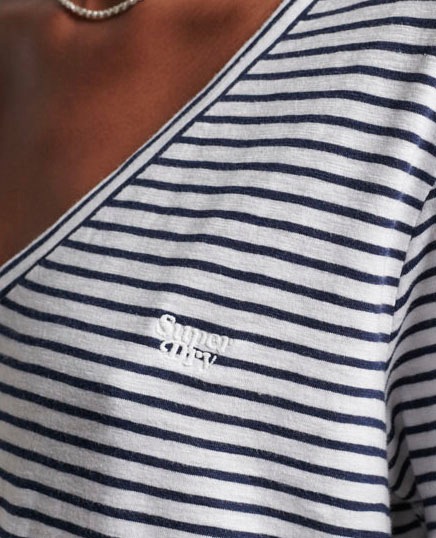 Superdry V-Shirt »STUDIOS SLUB EMB VEE TEE« online kaufen