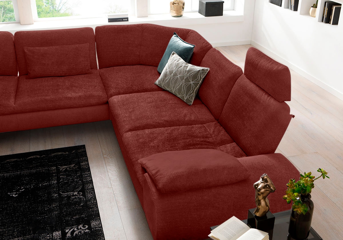 W.SCHILLIG Ecksofa "valentinoo", (Set), mit Sitztiefenverstellung, Breite 3 günstig online kaufen