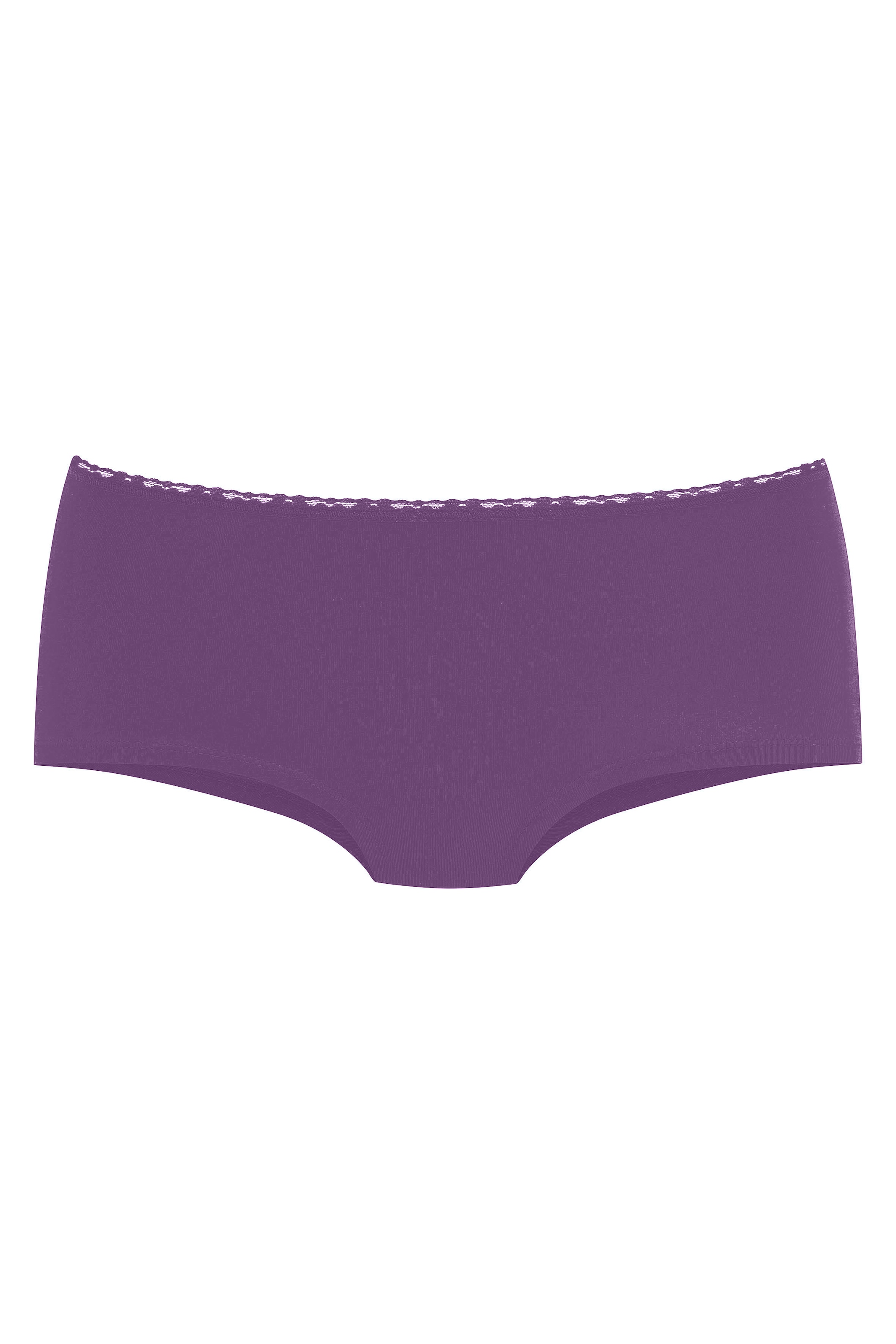 LASCANA Panty, (5er-Pack), mit süßen Herzchen-Prints und aus elastischer Baumwoll-Qualität