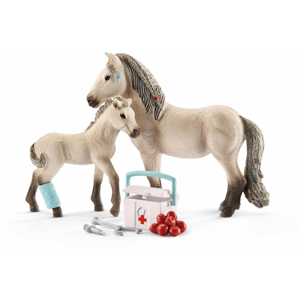 Schleich® Spielfigur »HORSE CLUB, Hannahs Erste Hilfe Set (42430)«, (Set)