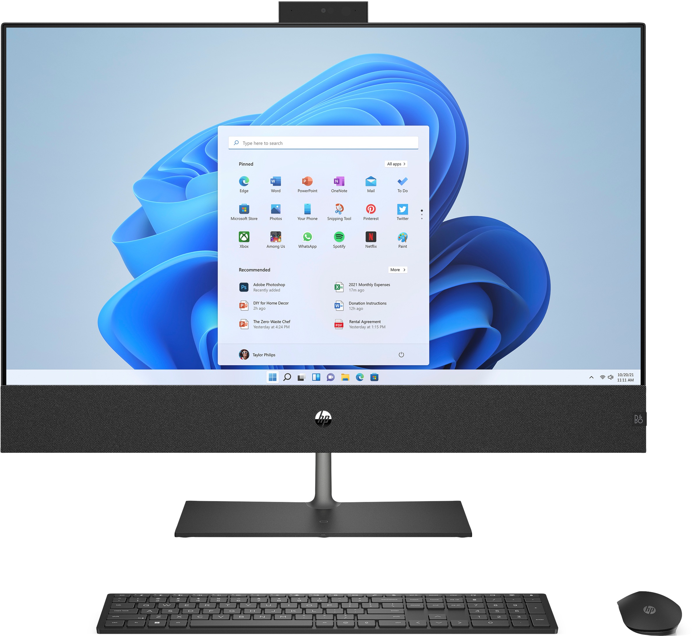 HP All-in-One PC »HP Pavilion 31.5 inch All-in-One Desktop 32-b0001ng Bundle« kaufen