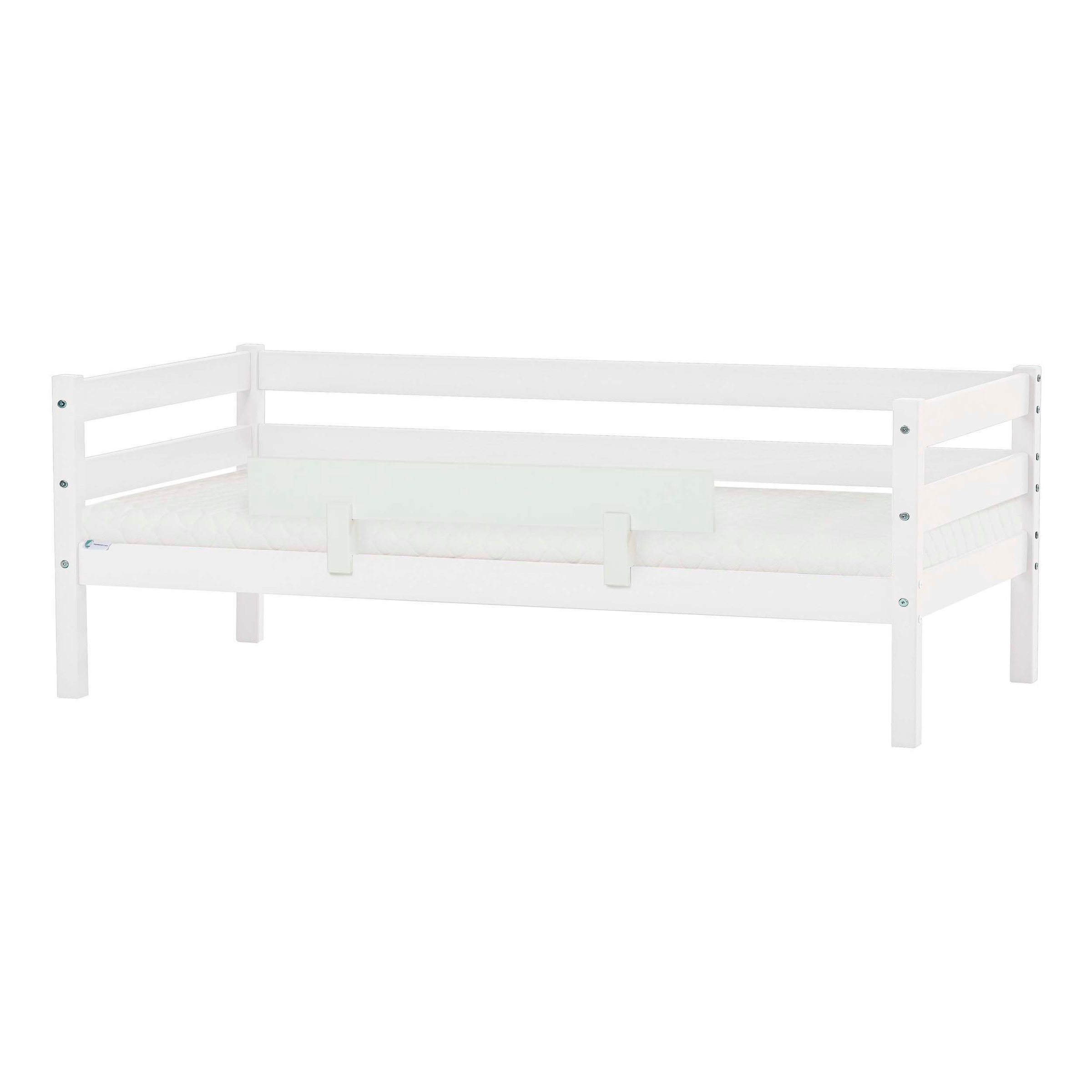 Bild von Hoppekids Einzelbett »ECO Comfort Kinderbett, Kiefer Massivholz, Jugendbett inkl. Rollrost«, 70x160 cm, wahlweise in verschieden Farben/ Matratze/ Absturzsicherung