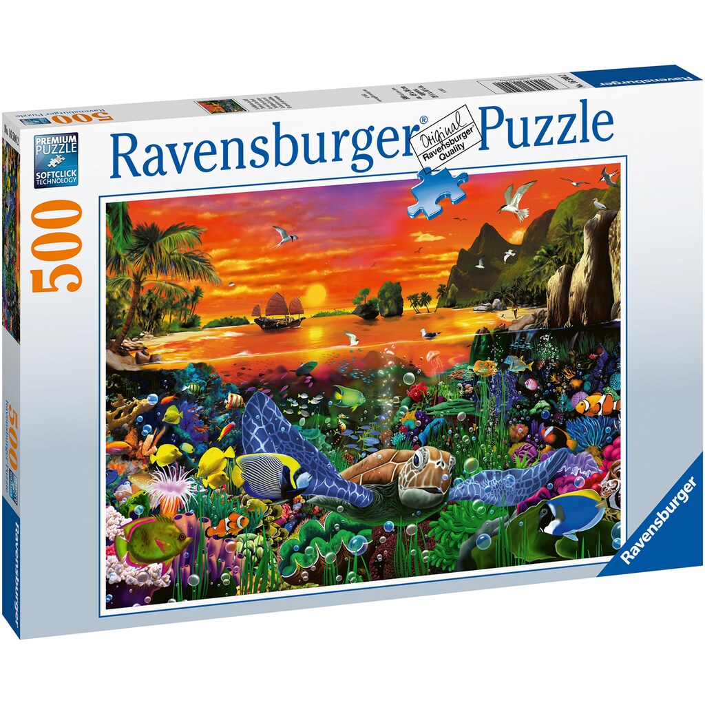 Ravensburger Puzzle »Schildkröte im Riff«