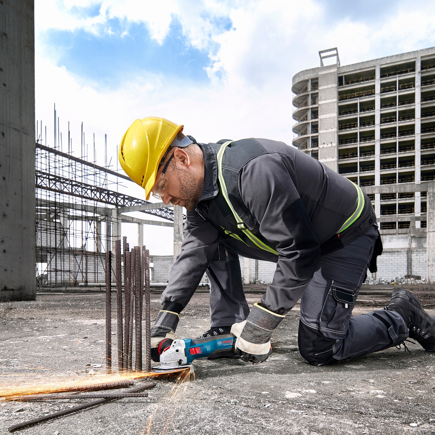 Bosch Professional Akku-Winkelschleifer »»GWS 18V-11 S«« in L-BOXX 136, ohne Akku, ohne Ladegerät