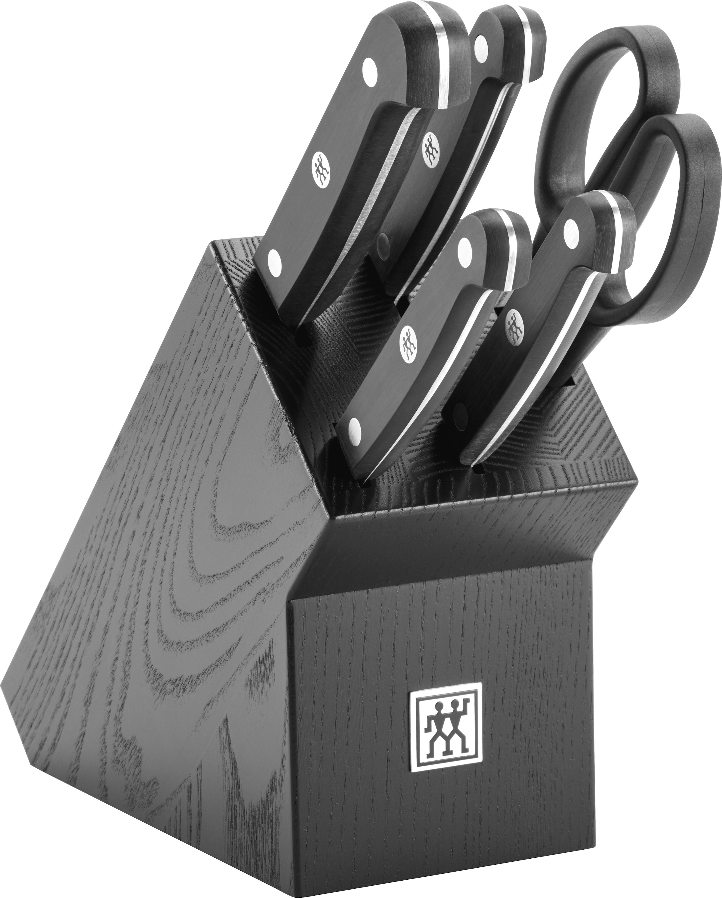 Zwilling Messerblock »Gourmet«, 6 tlg., Messerblock mit 4 Messern + 1 Scher günstig online kaufen