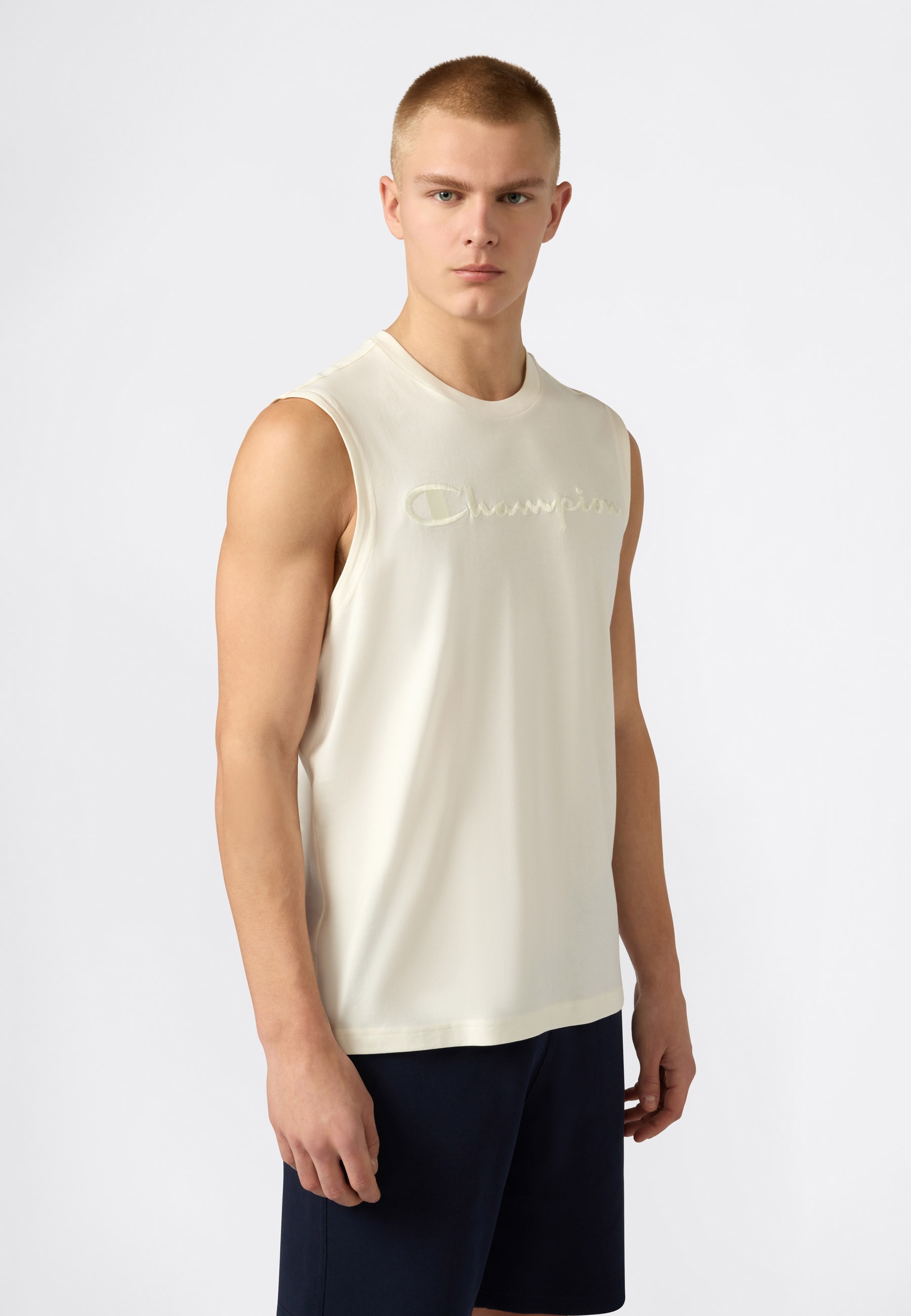 Champion Tanktop »ICONS TONAL Relex Fit Sleeveless Tee« sportlicher Stil, für Training und Freizeit, leichtes Tragegefühl
