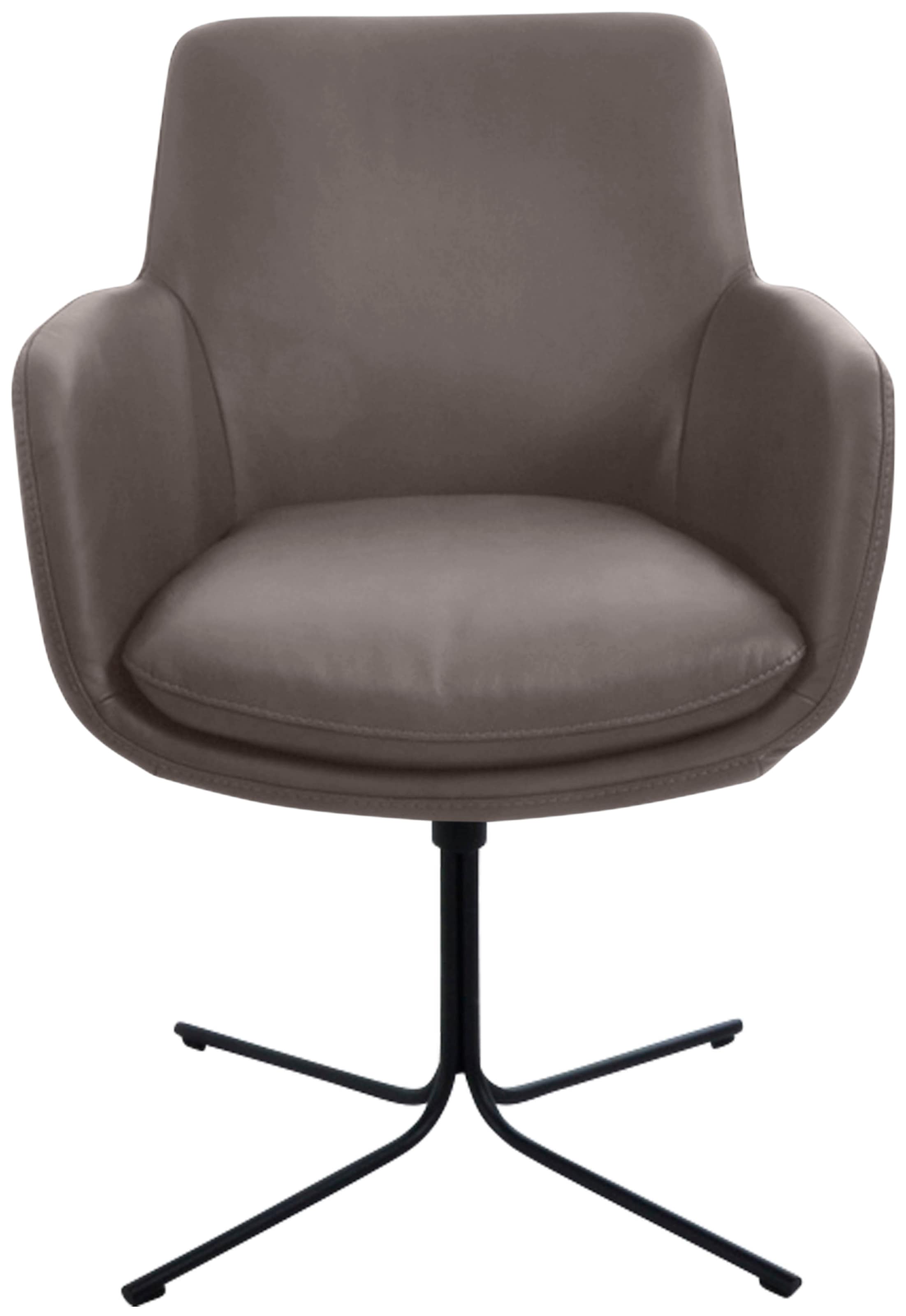 K+W Komfort & Wohnen Drehstuhl »Pego« () filigranem 4-Fuß-Gestell in schwar günstig online kaufen
