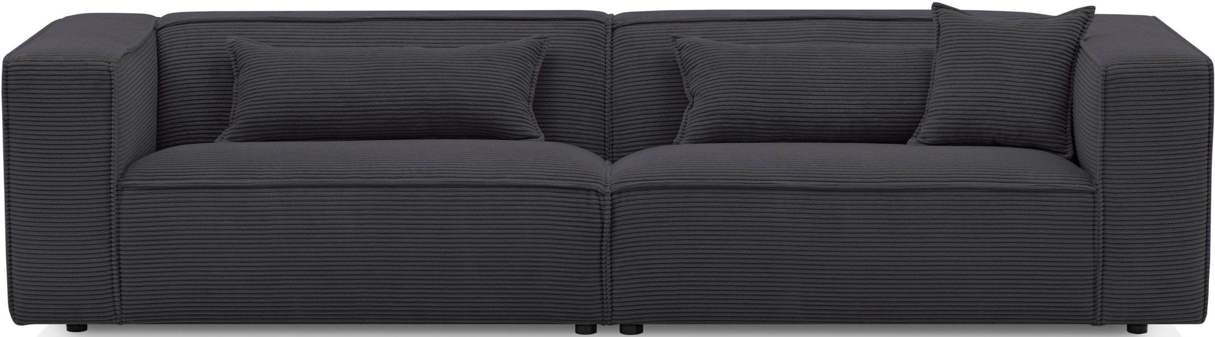 LeGer Home by Lena Gercke 3-Sitzer »PIARA, Couch mit Kedernaht, Sofa in Cor günstig online kaufen