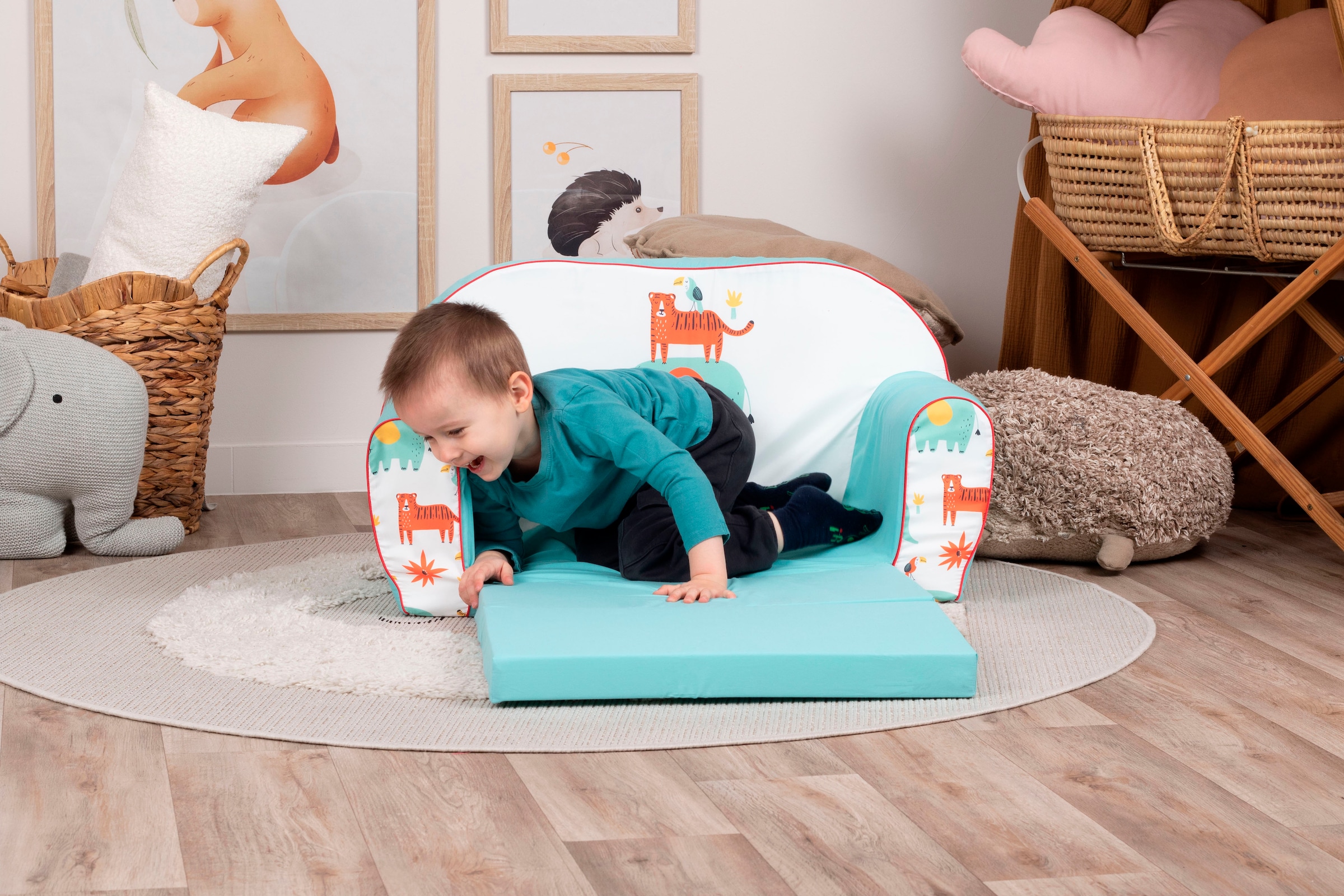 Knorrtoys® Sofa »Wild life«, für Kinder; Made in Europe