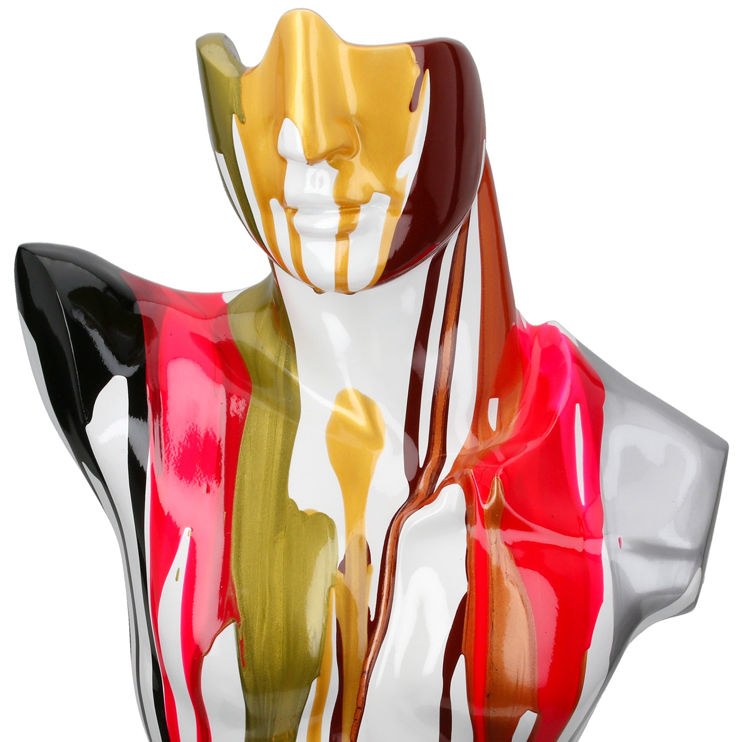 Casablanca by Gilde Dekoobjekt »Skulptur Mann Bello mehrfarbig H. 41 cm«