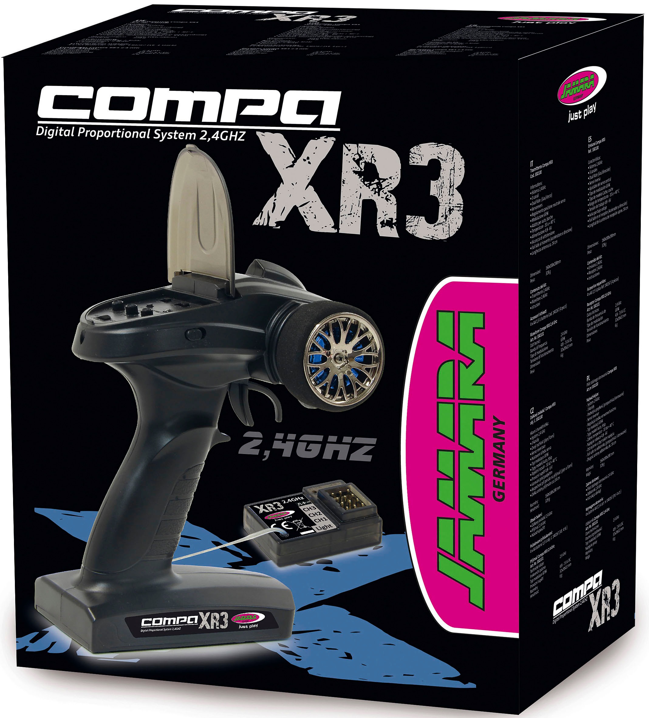 Jamara RC-Fernsteuerung »Compa XR3 2,4GHz«