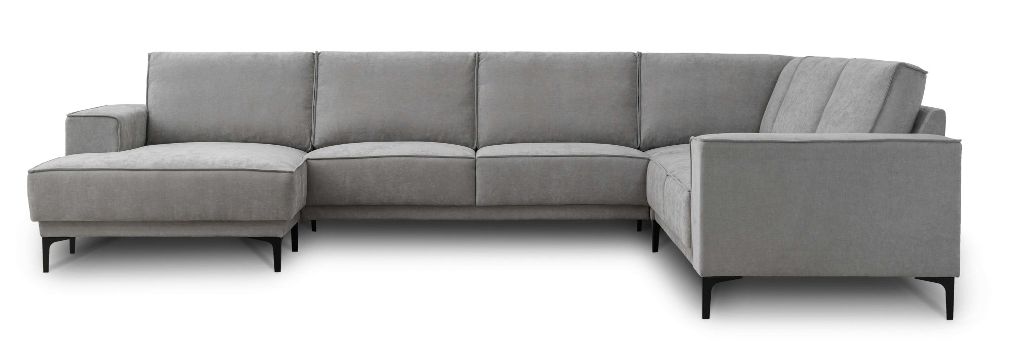 Places of Style Wohnlandschaft »XXL Sofa Oland, Struktur, Flachgewebe, Luxu günstig online kaufen