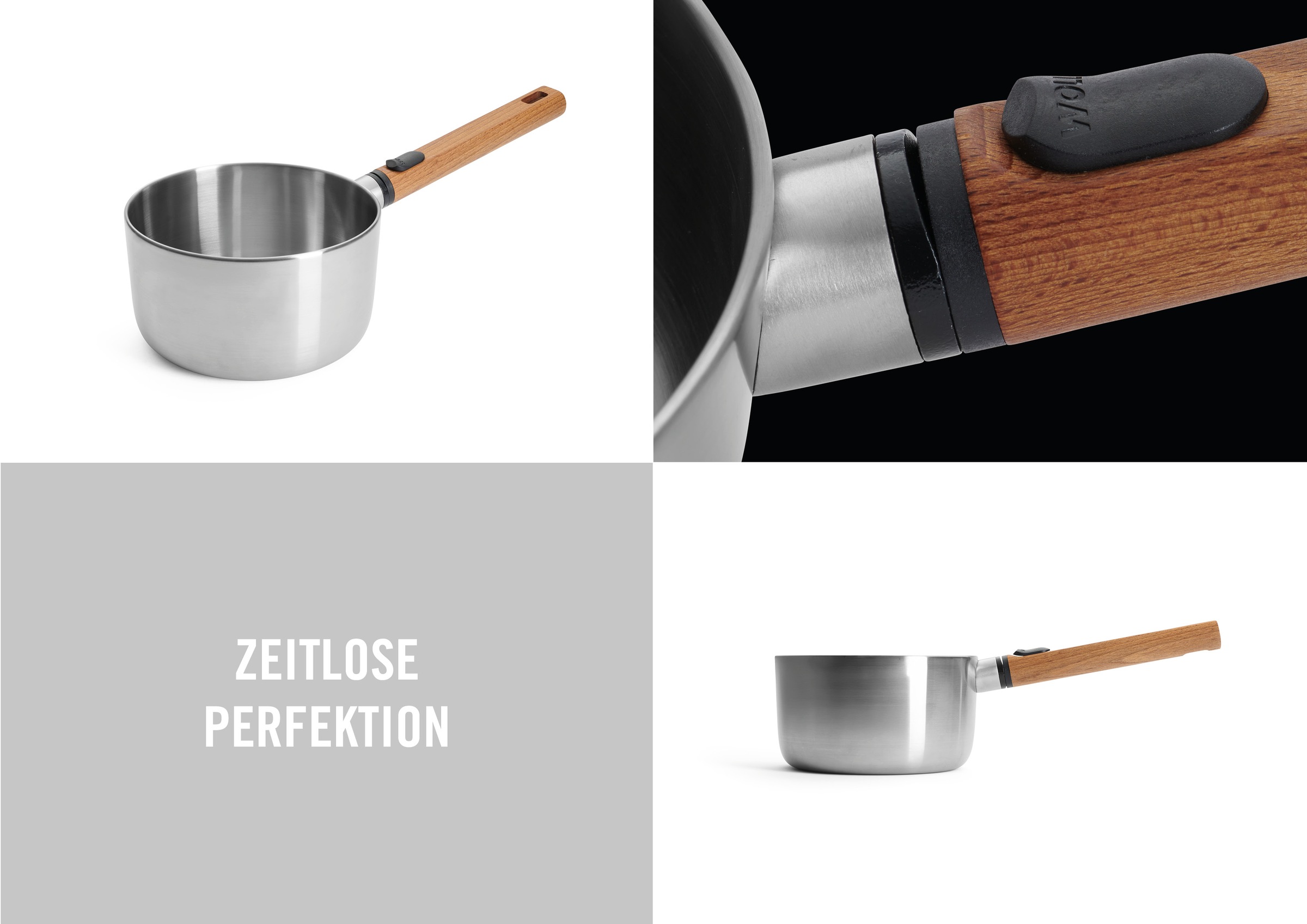 WOLL Milchtopf »Logic Steel« Edelstahl 18/10 1 Stk. tlg. 5-Schicht-Aufbau günstig online kaufen