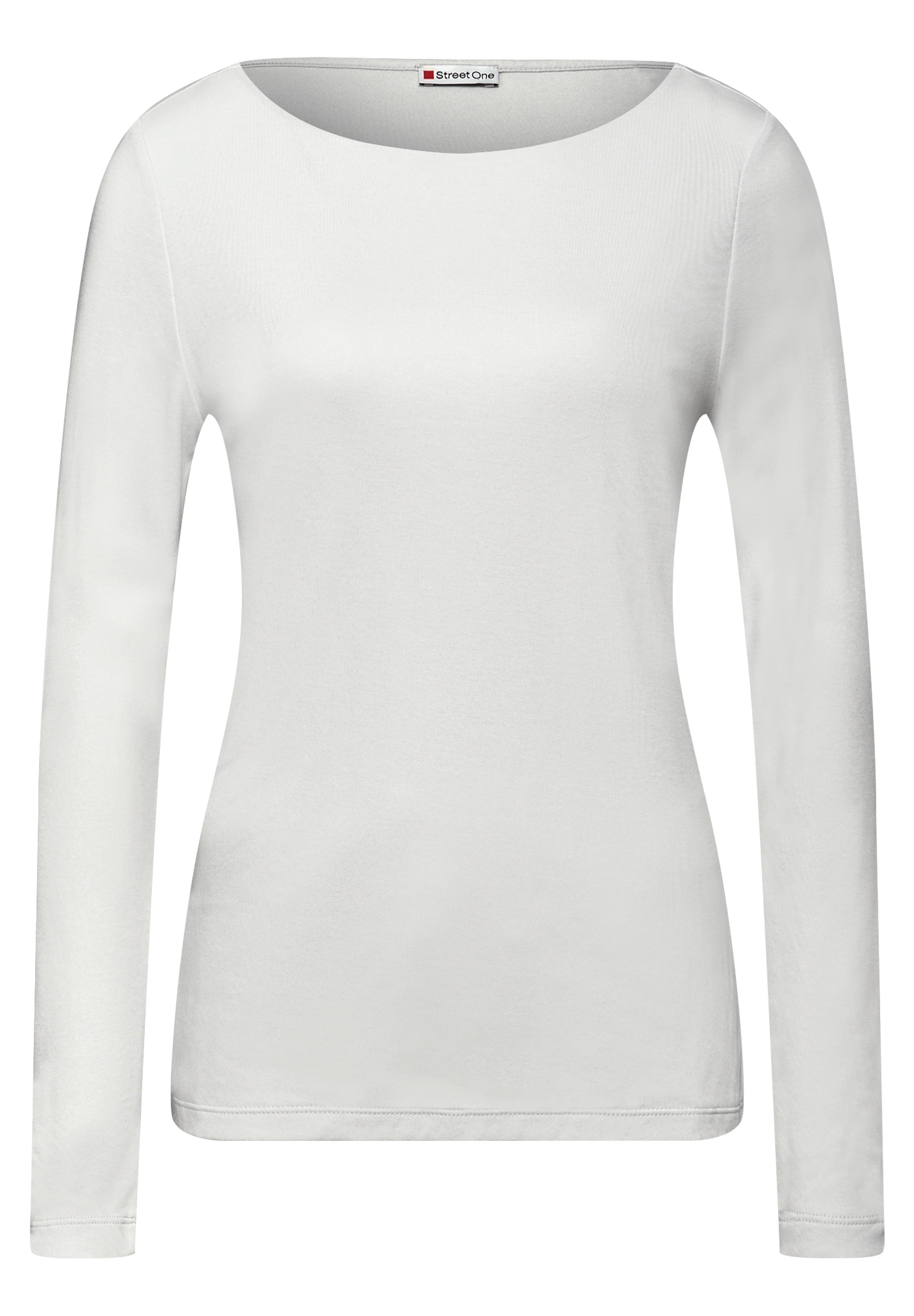 STREET ONE Langarmshirt »Style Lanea« mit U-Boot Ausschnitt