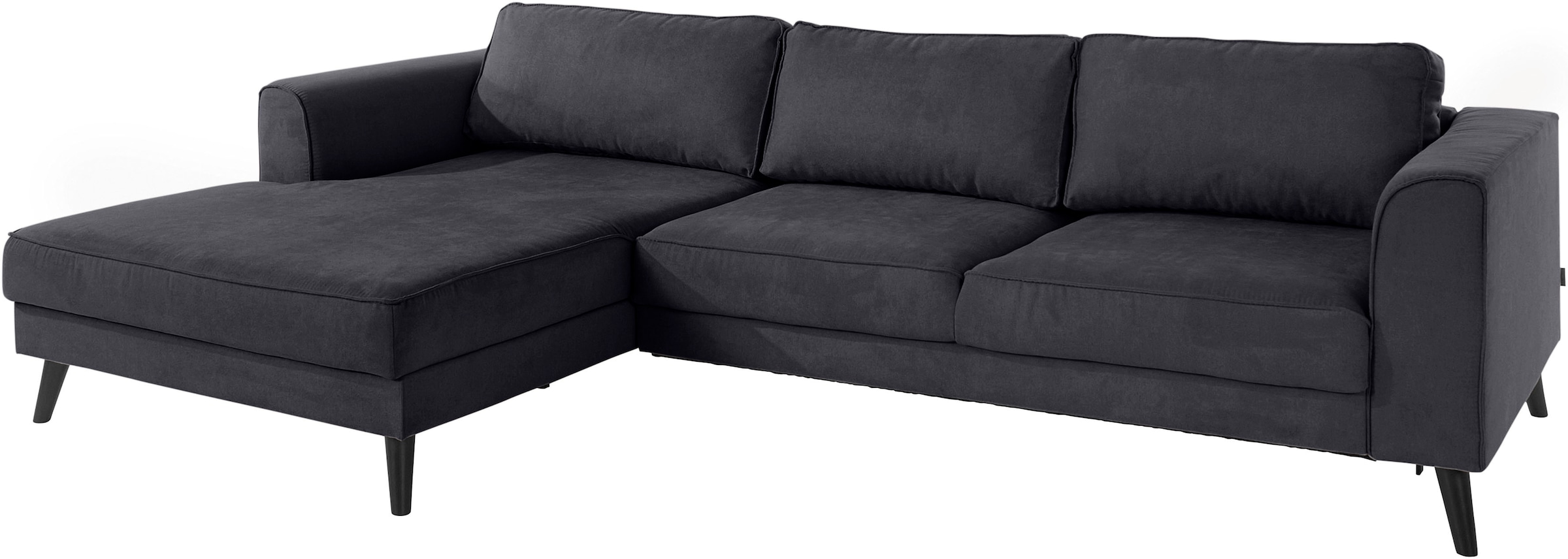 INOSIGN Ecksofa »Lumber Jack, elegant und bequem, Breite 280, hoher Fuß, L-Form«, in moderner Optik