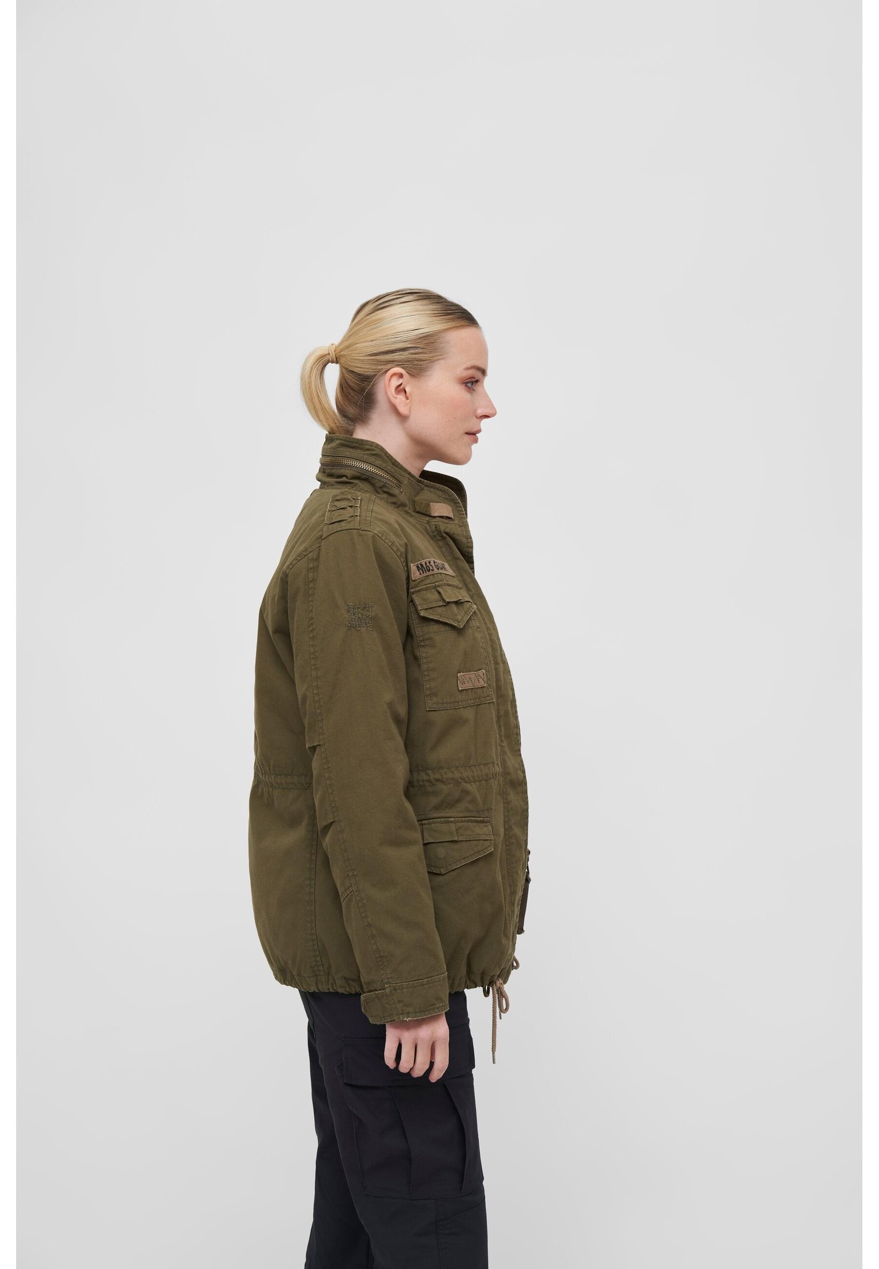 Brandit Parka »Brandit Damen Ladies M65 Giant Jacket« 1 Stk. tlg. mit Kapuze