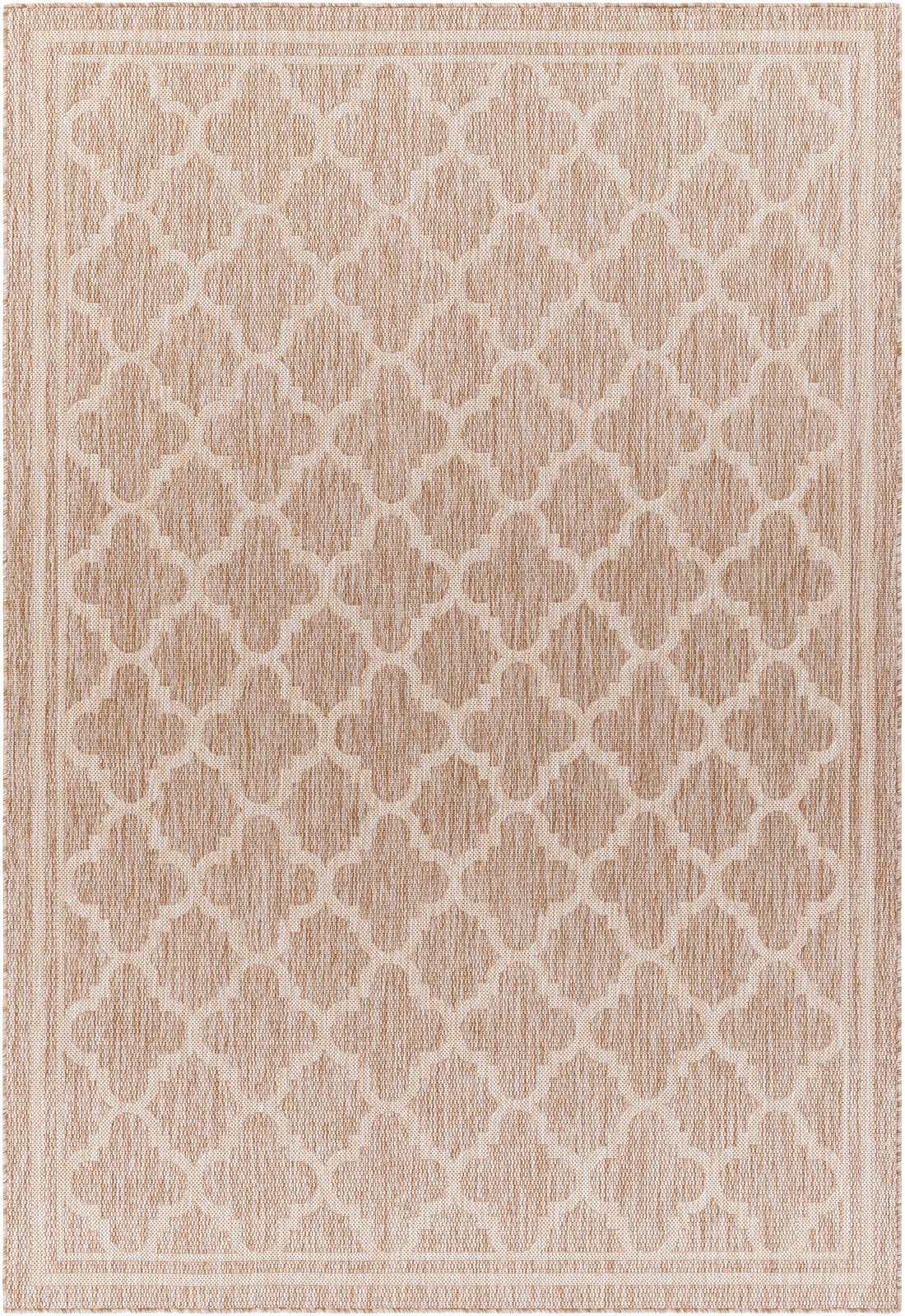 Livabliss Teppich »ORAN«, rechteckig, 4 mm Höhe, Teppich In- /Outdoor Boho Jute-Optik, Balkon, Terrasse, Garten, Beige