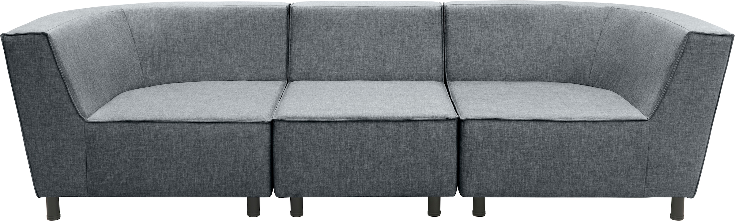 DOMO collection 3-Sitzer »Sonna, individuell zusammenstellbar«, Gartenlounge-Set oder Einzelelemente, Outdoor