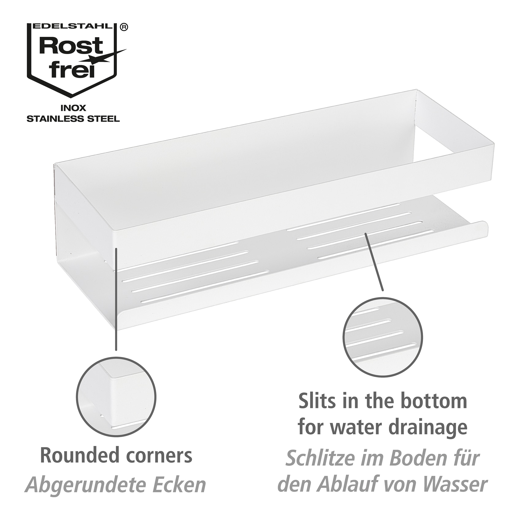 WENKO Badregal »Turbo-Loc® Genova«