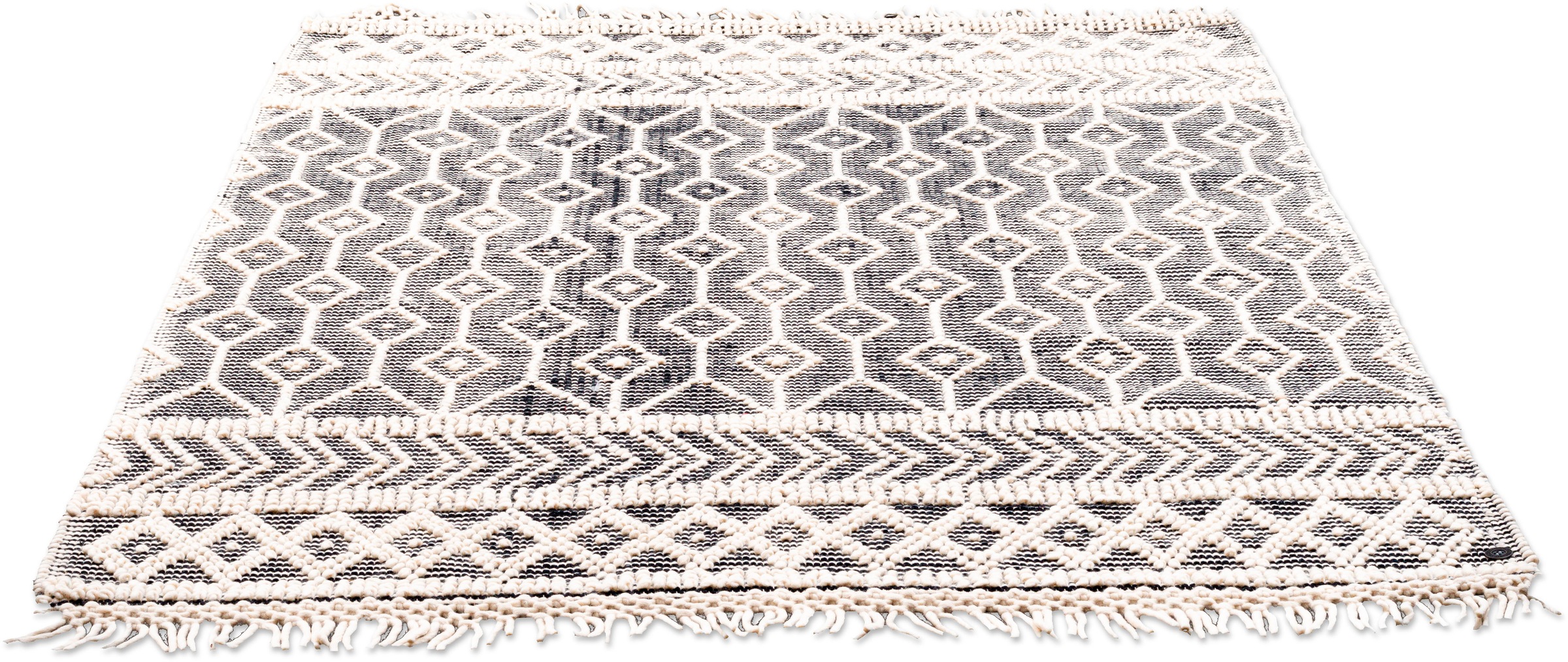 TOM TAILOR HOME Teppich »Colored Macrame«, rechteckig, 10 mm Höhe, Handweb günstig online kaufen