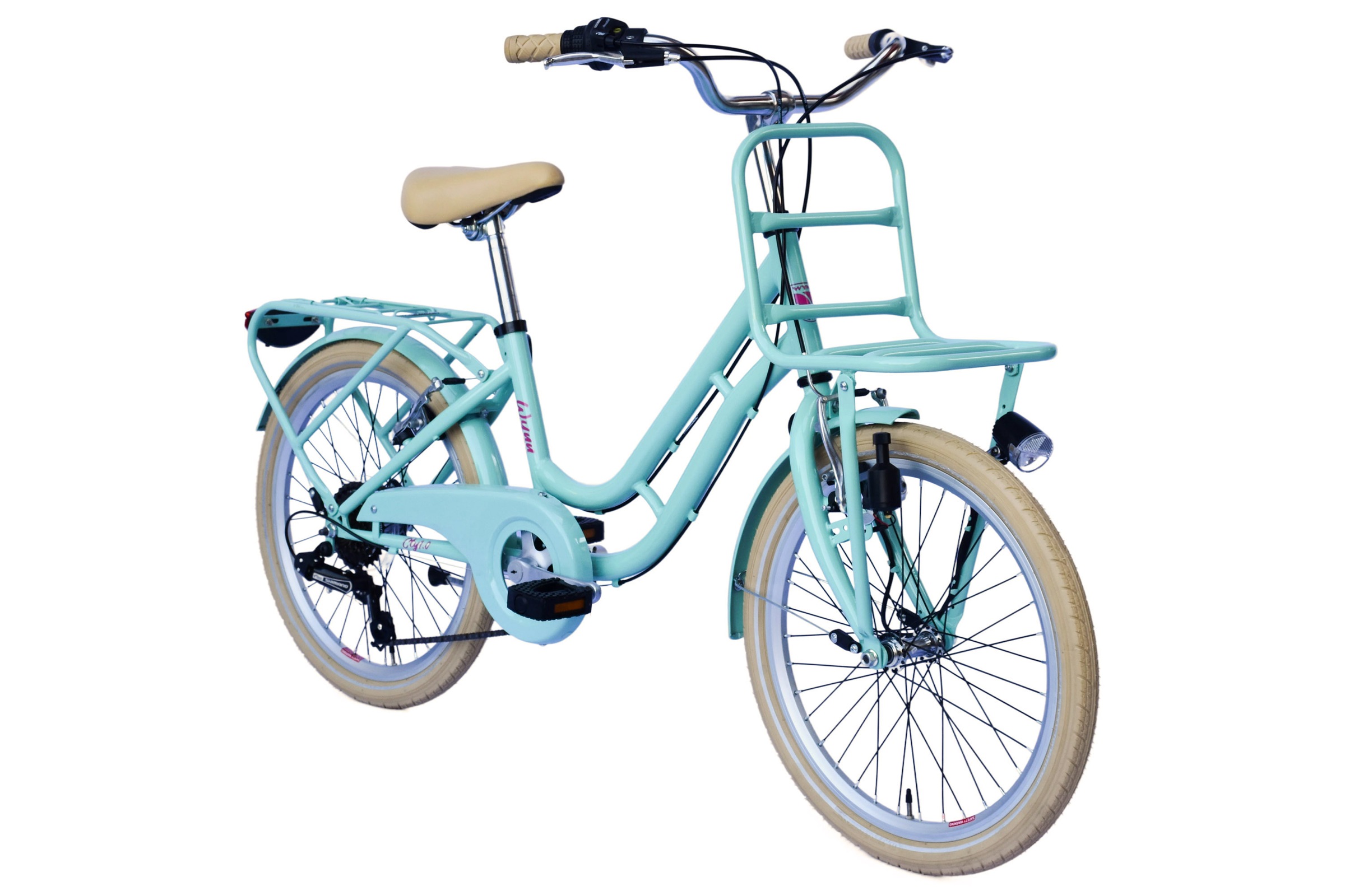 WYNN Kinderfahrrad »Kinderfahrrad 20 Zoll Shimano Tourney 6 Gang V-Brake Kinder KID1.0« 6 Gang Shimano Tourney Schaltwerk Kettenschaltung