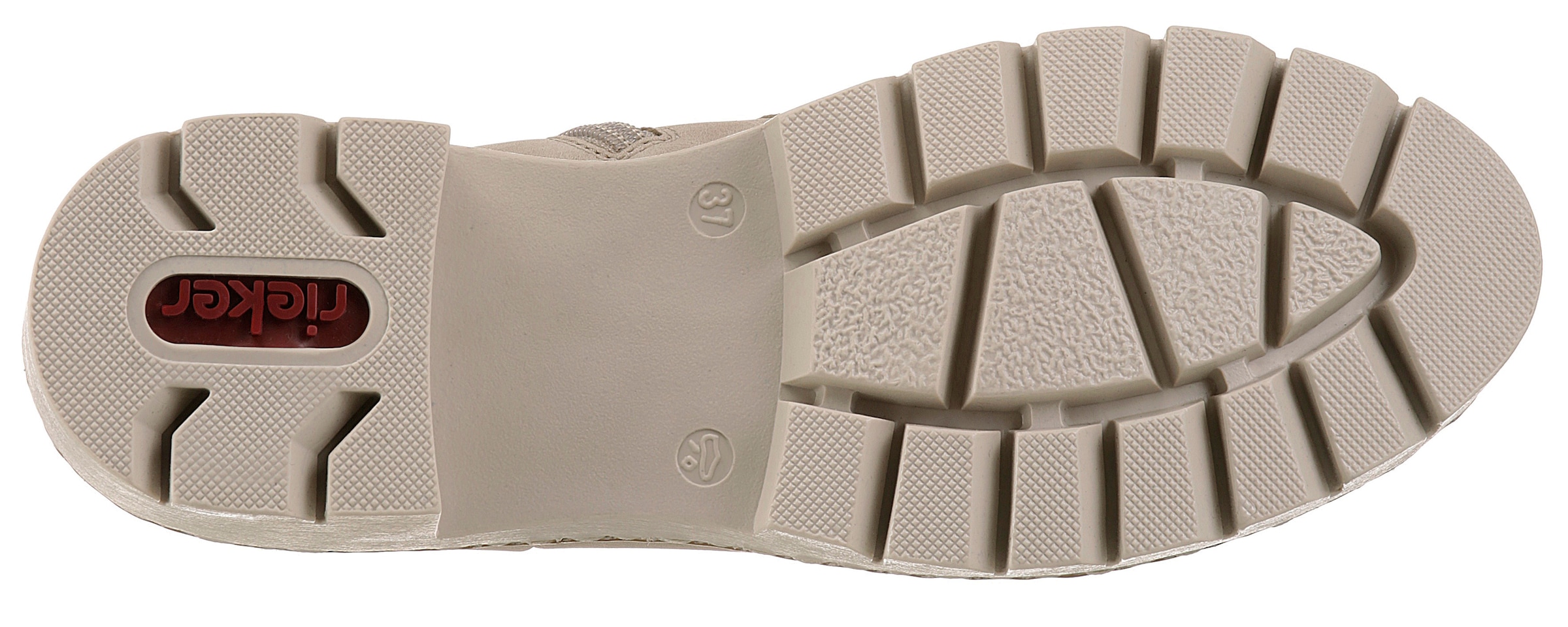 Rieker Chelseaboots, mit heller Profilsohle
