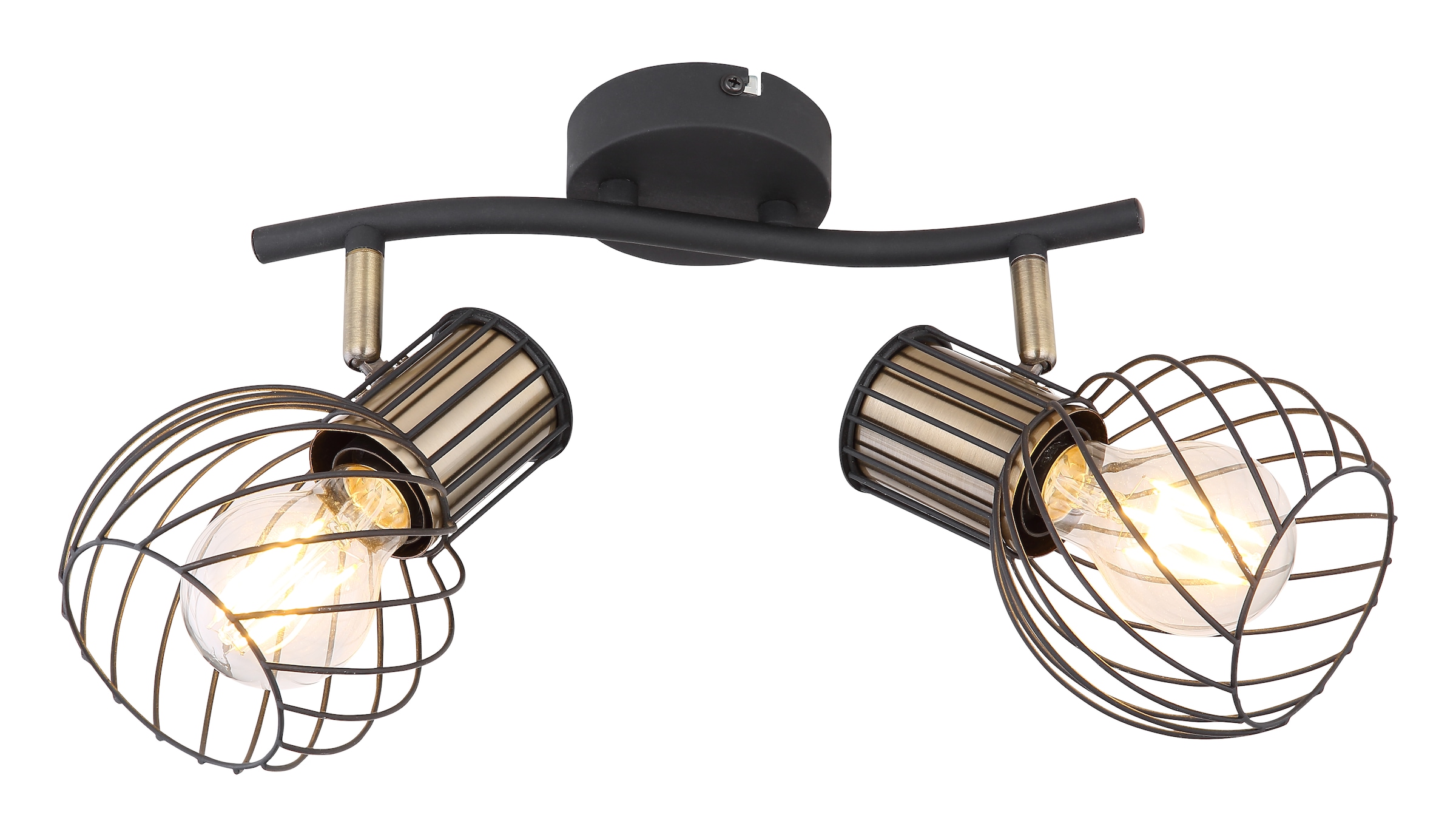 GLOBO LIGHTING Deckenstrahler »ARGUSTO« E27 1 Stk. Spot Deckenspot Flur Schlafzimmer Wohnzimmer