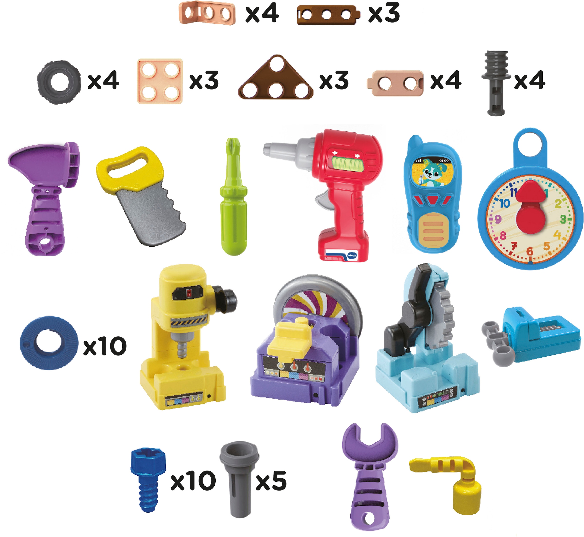 Vtech® Spielwerkbank »Meine interaktive Werkbank«, mit Licht und Sound