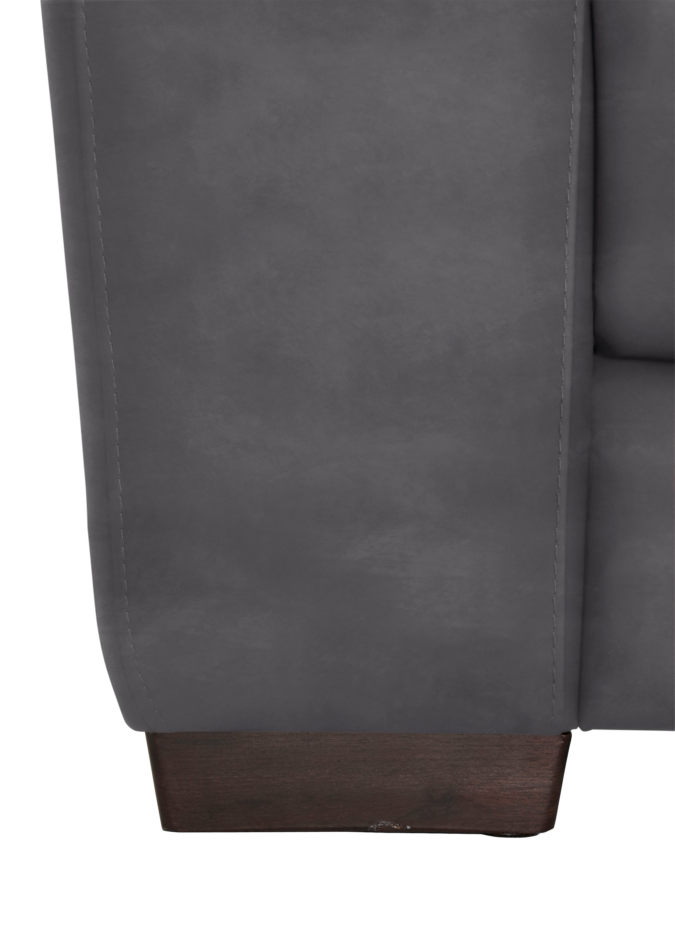 CALIA ITALIA Polstergarnitur »Gaia, hochwertige Garnitur aus 2-Sitzer & 3-Sitzer im edlen Design« Set, 2 Stk. tlg. aus pflegeleichtem Luxus-Microfaser Ginevra Hydro Care