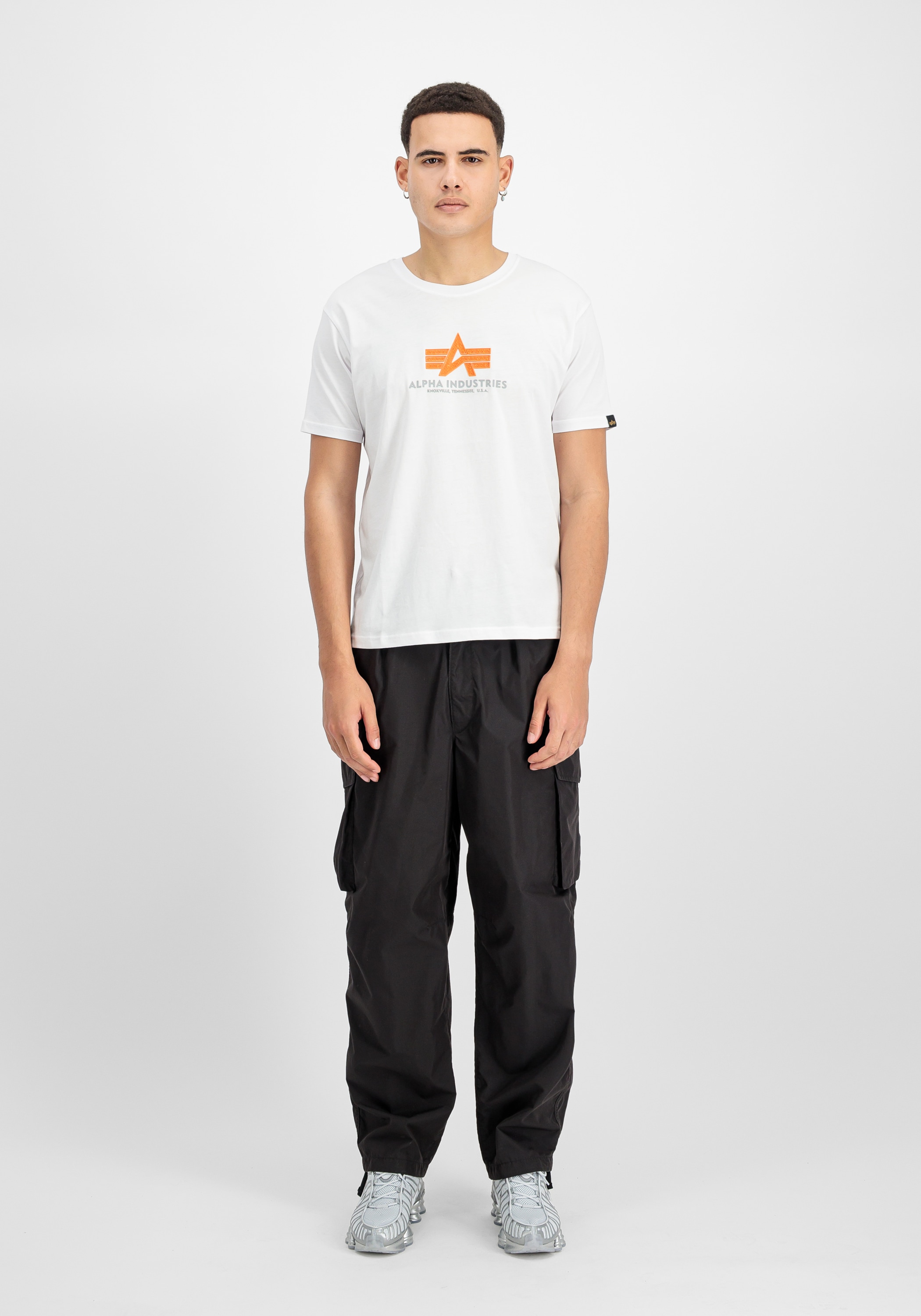 Alpha Industries T-Shirt »Alpha Industries Men - T-Shirts Basic T-Shirt BL Rubber«