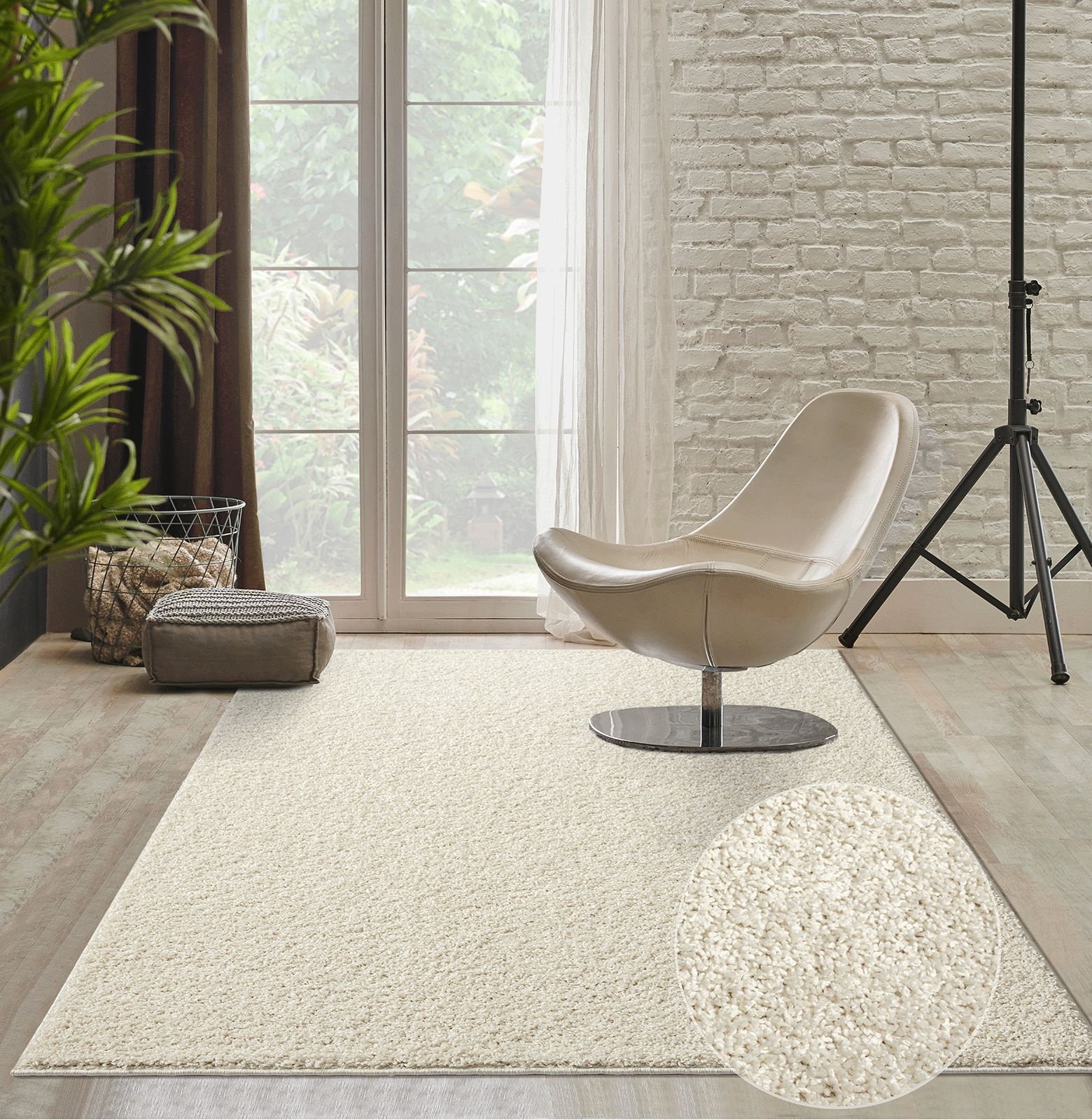 the carpet Teppich »Foxy«, rechteckig, 30 mm Höhe, Wohnzimmer Teppich Hochf günstig online kaufen