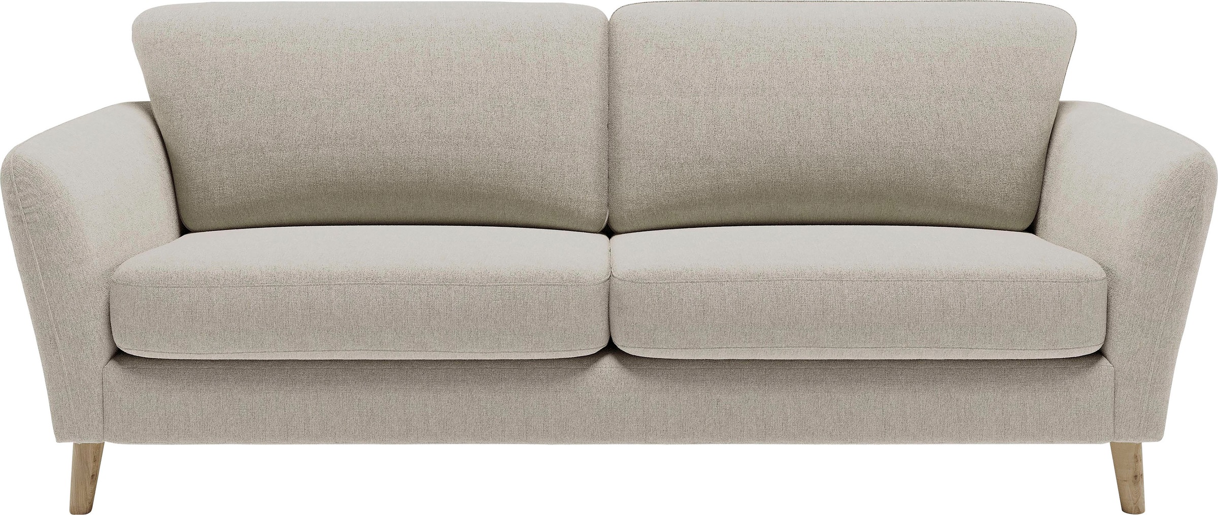 Home affaire 3-Sitzer »MARSEILLE 3er Sofa 206 cm, Cord, Flachgewebe, Strukt günstig online kaufen