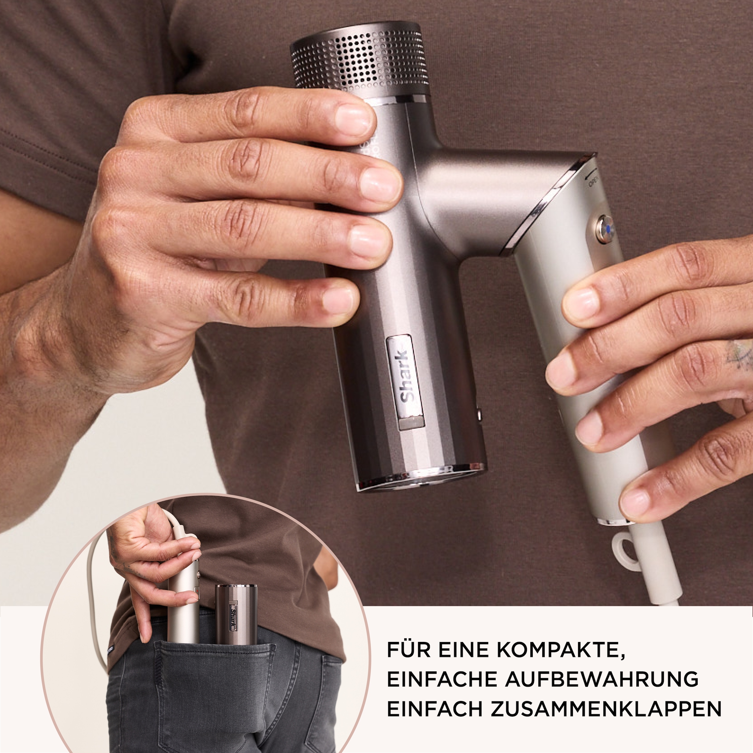 Shark Haartrockner »SpeedStyle Pro HD542EU«, 1700 W, 4 Aufsätze, für alle Haartypen mit4 Styling-Aufsätze und Scalp Shield-Modus