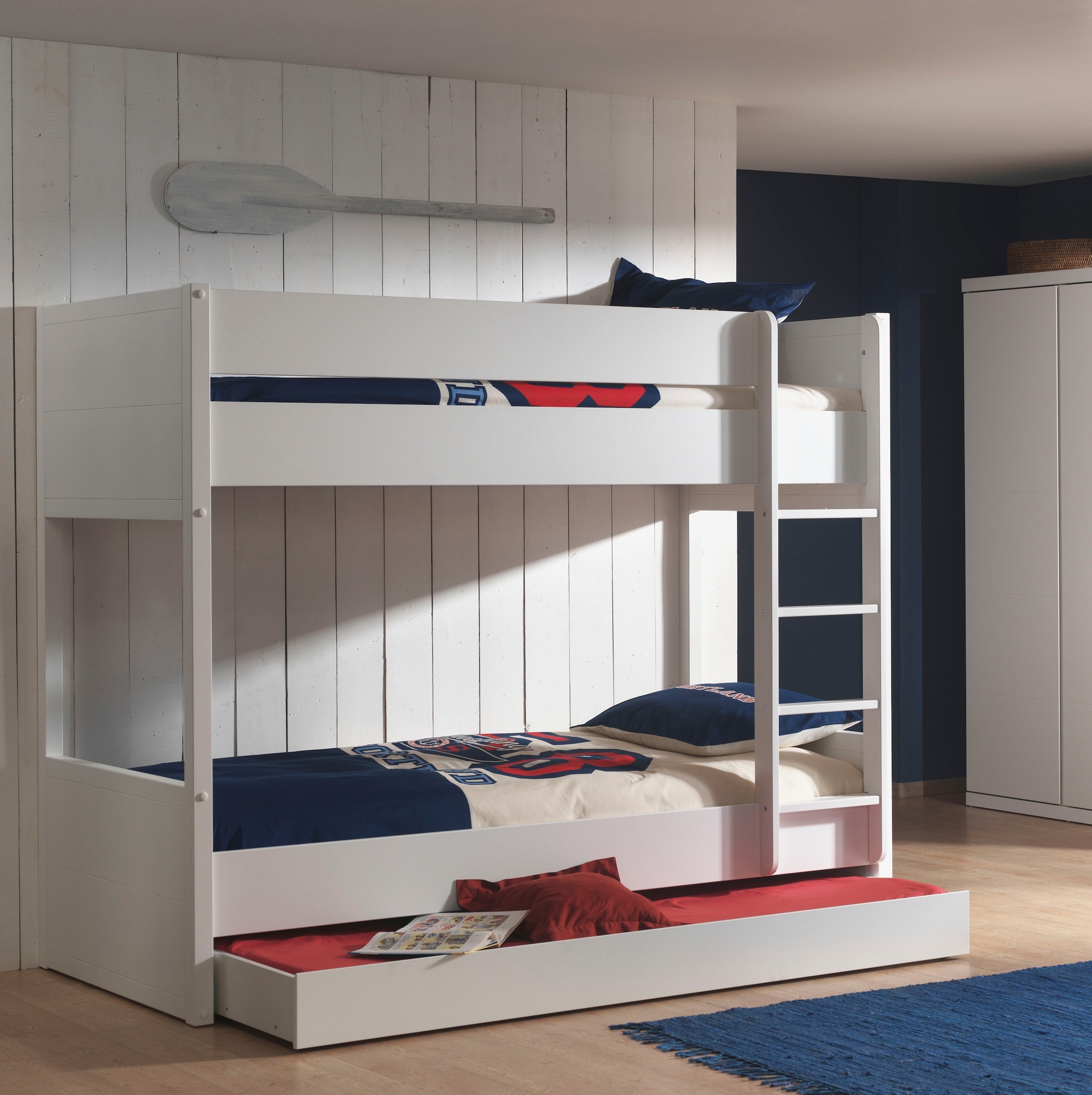 Vipack Etagenbett, (Made in Europe), mit gradliniger Optik, inkl. Rolllatte günstig online kaufen