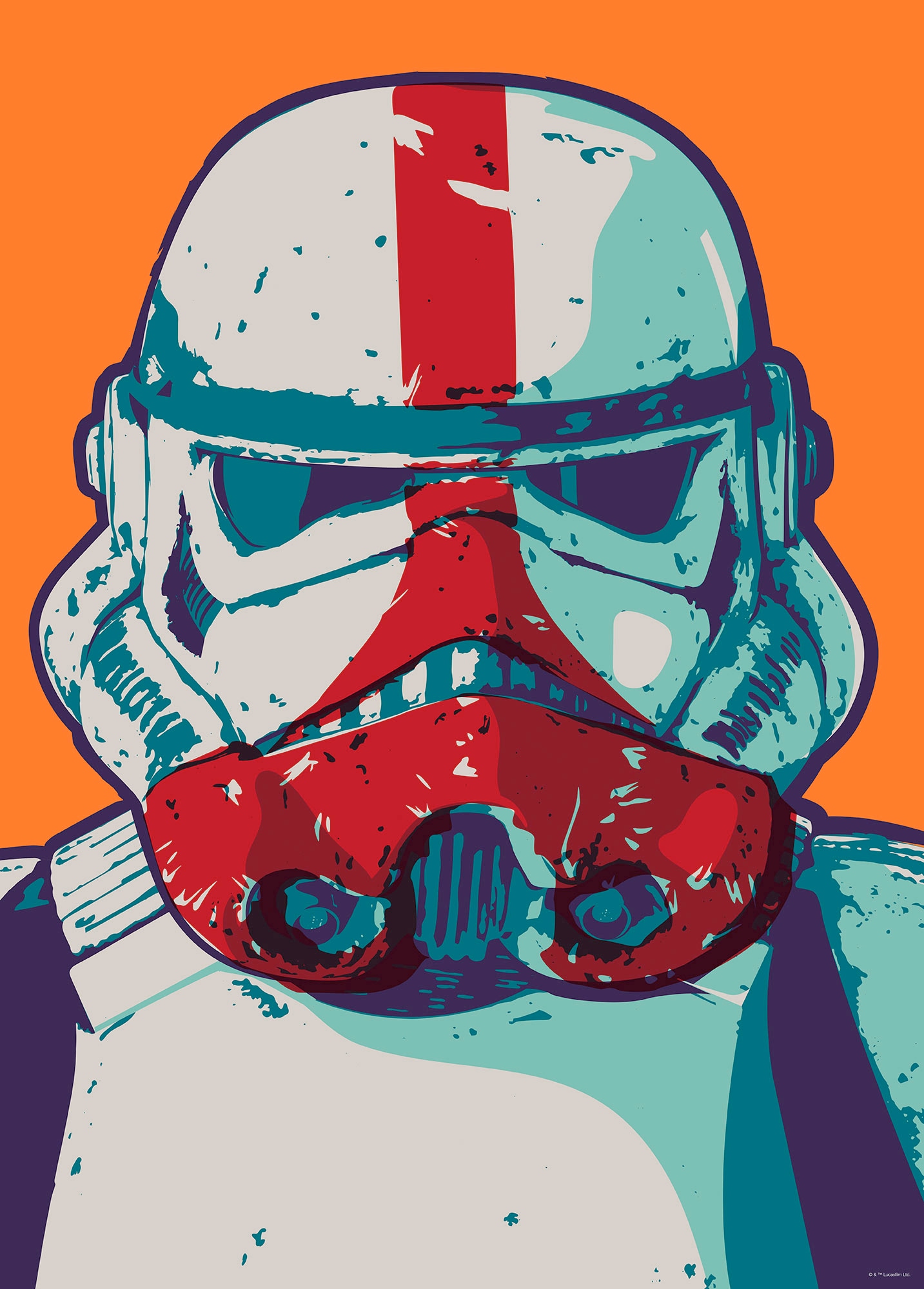 Komar Bild »Mandalorian Pop Art Stormtrooper«, Disney-Star Wars, (1 St.), W günstig online kaufen