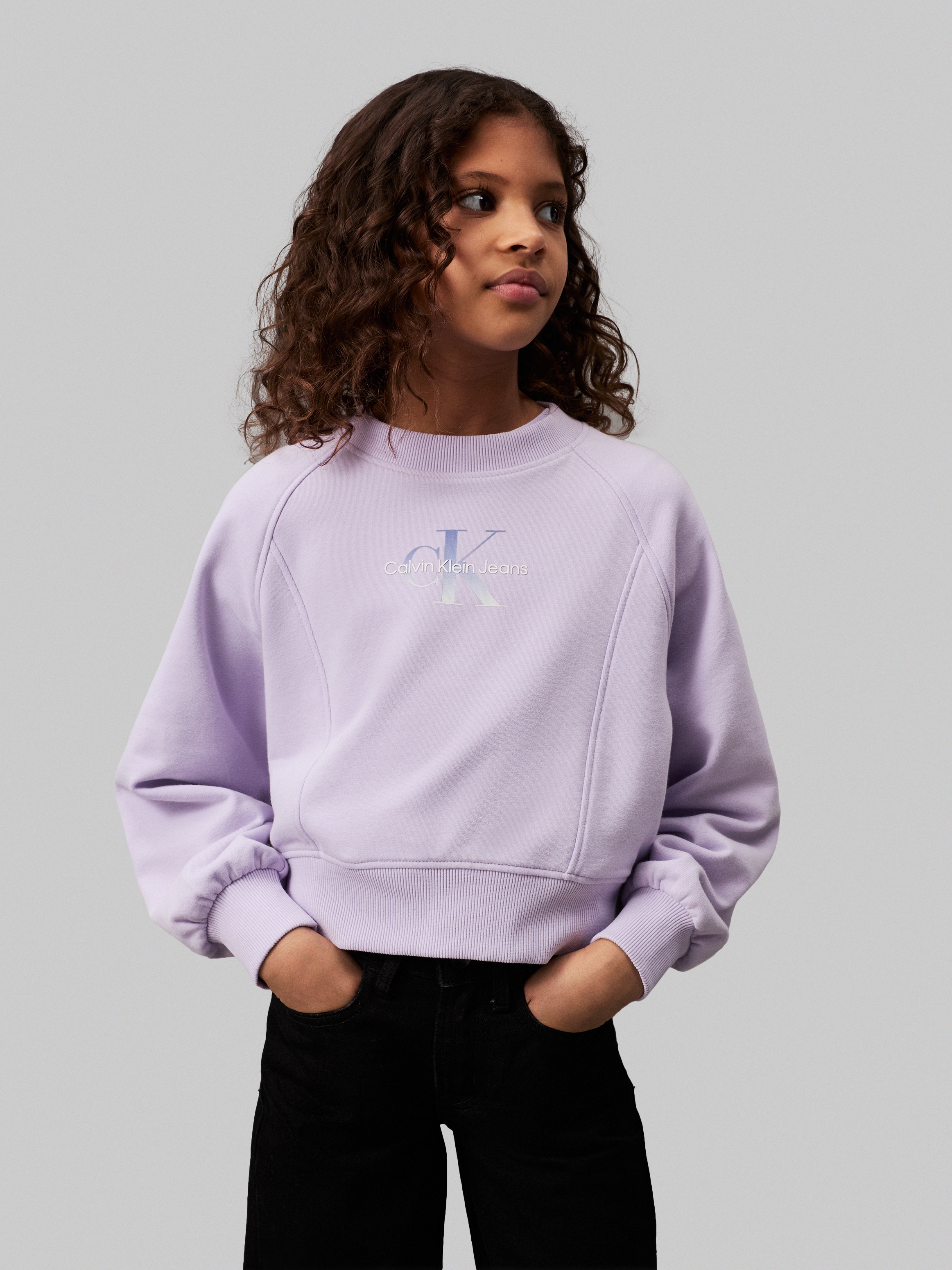 Calvin Klein Jeans Sweatshirt »GRADIENT MONOGRAM CN SWEATSHIRT«, für Kinder bis 16 Jahre