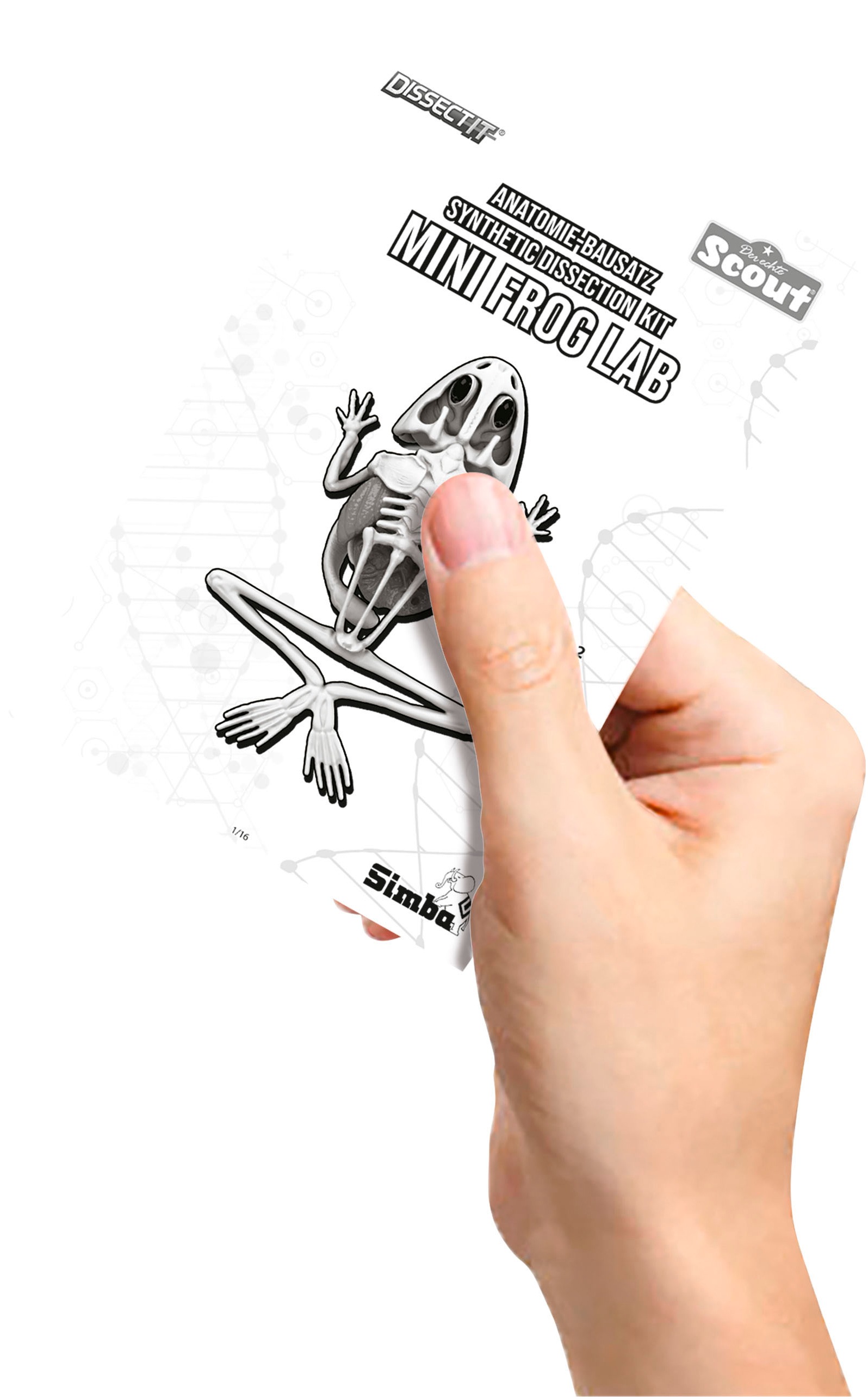 SIMBA Kreativset »Scout, Dissectit, Forscher Labor Frosch«