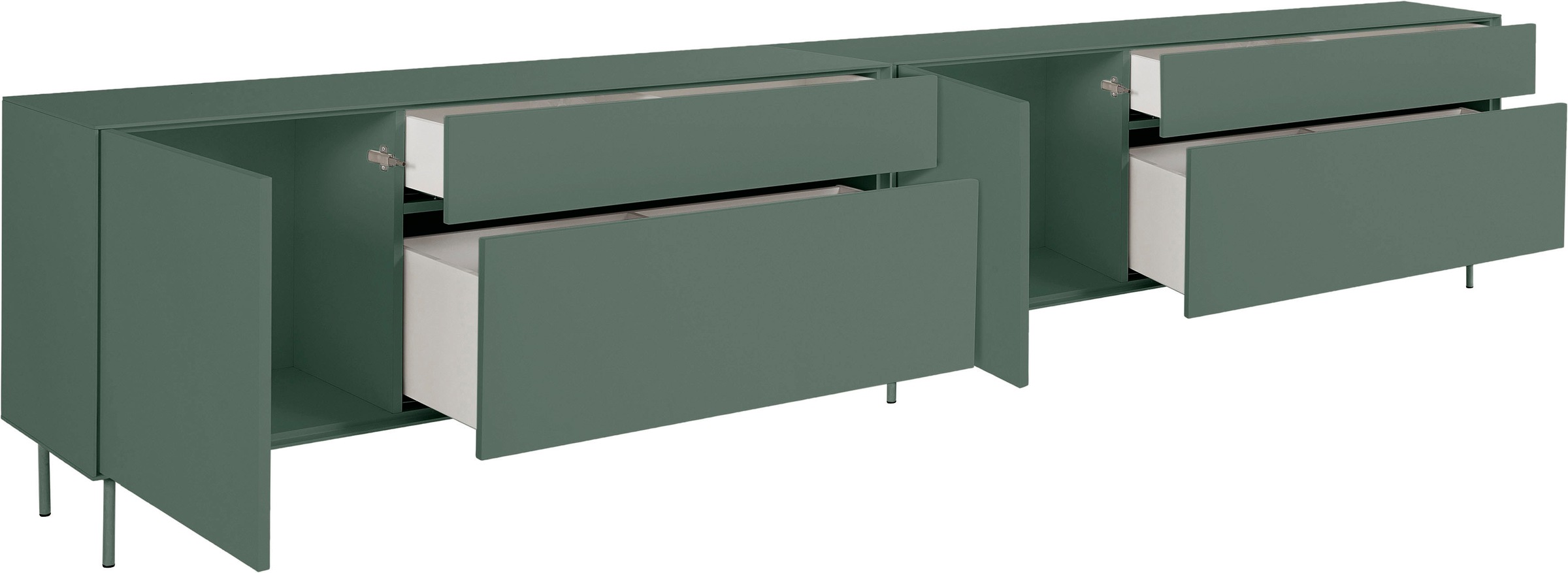 LeGer Home by Lena Gercke Lowboard »Essentials«, (2 St.), Breite: 334cm, MDF