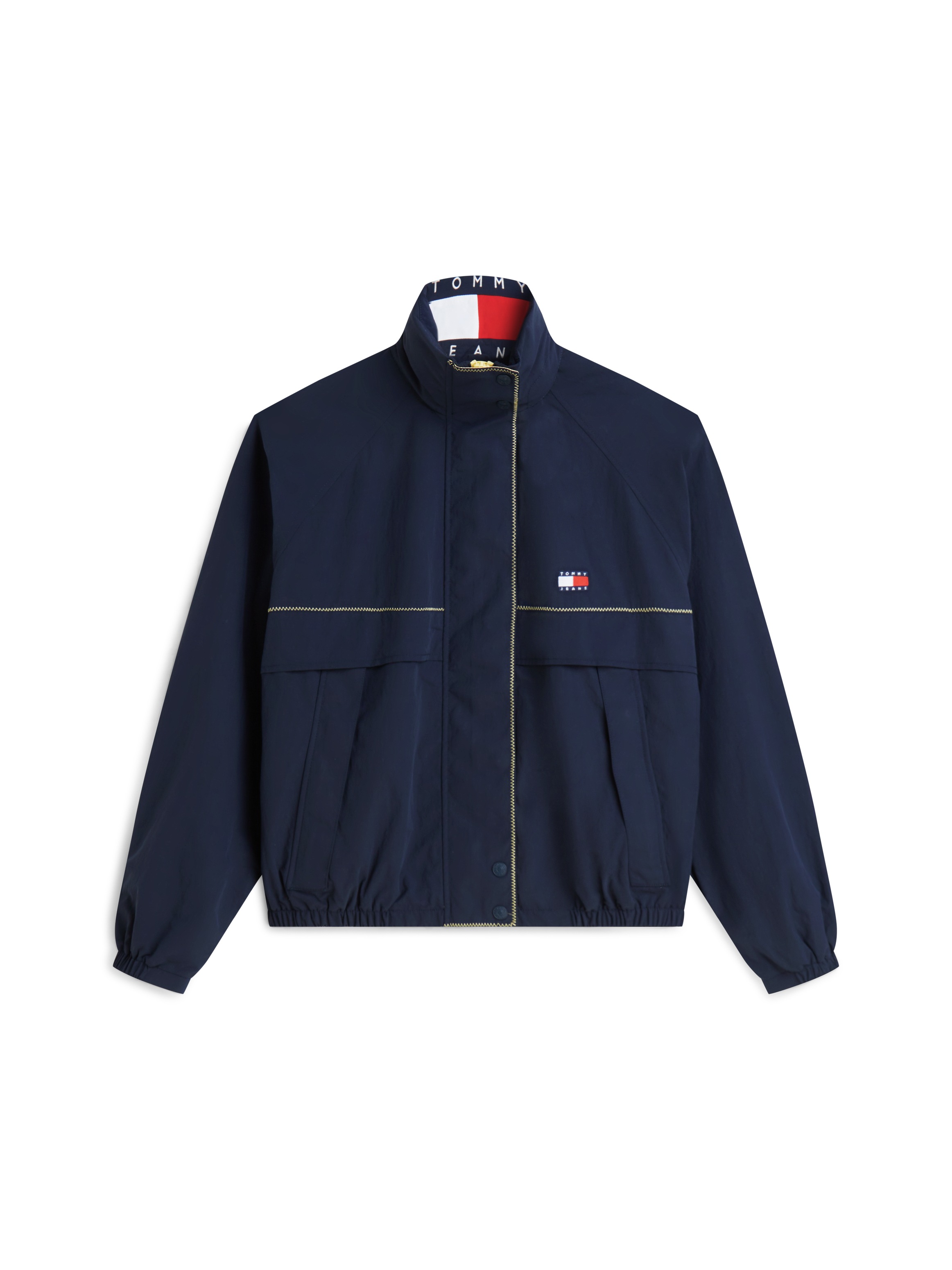Tommy Jeans Windbreaker »TJW COLORBLOCK WINDBREAKER« Kunstfaser, elastische Bündchen, verdeckter Reißverschluss