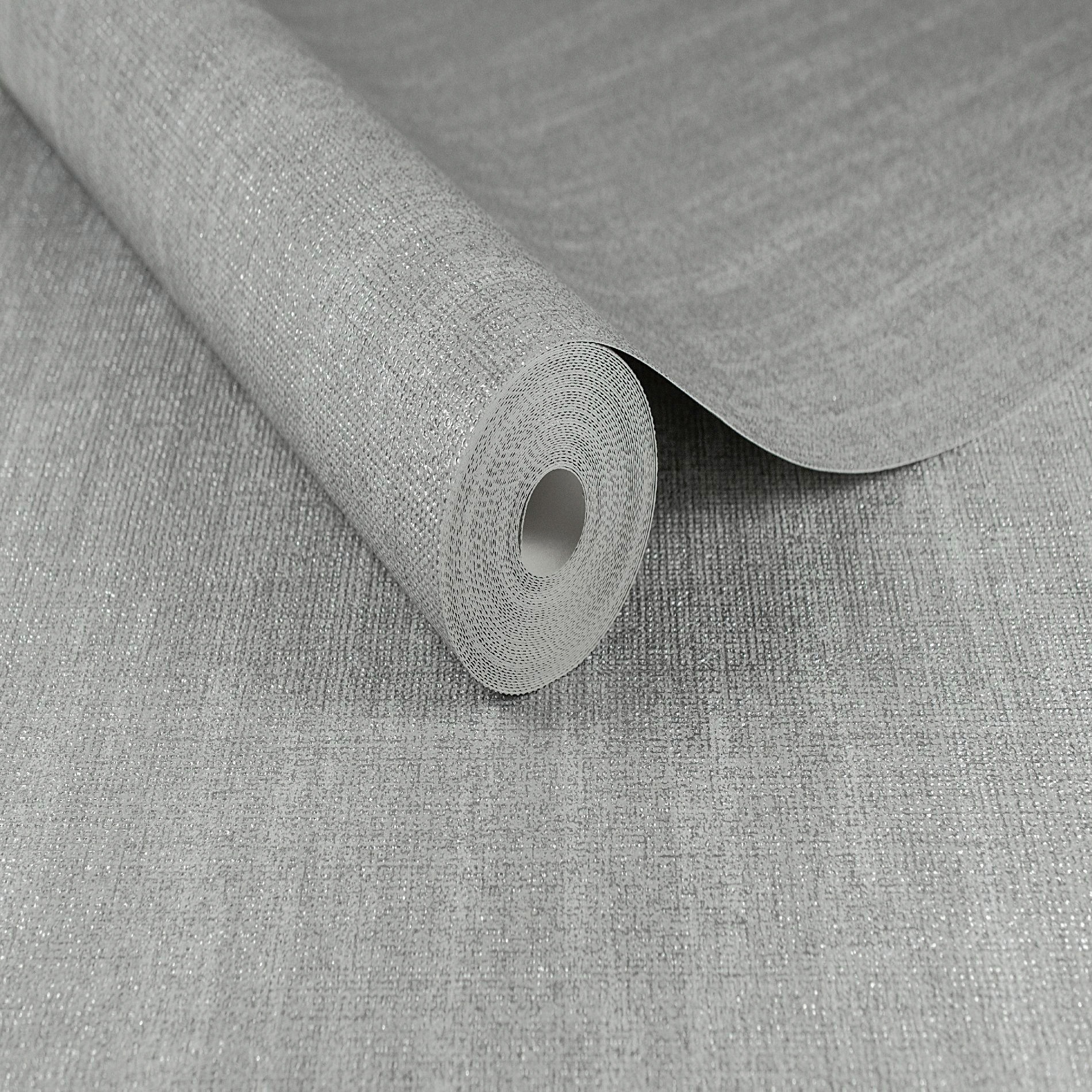 Art for the home Papiertapete »Chenille«, uni, 1000 cm Länge, metallic
