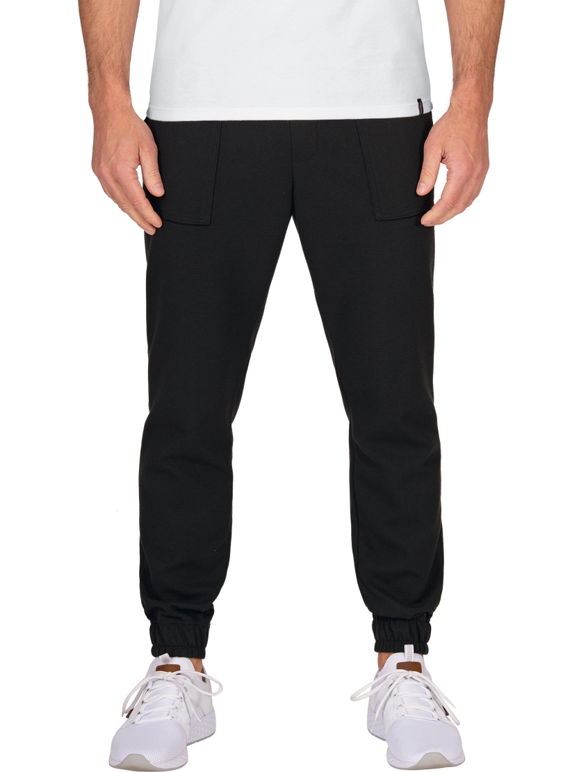Trigema Jerseyhose »TRIGEMA Jogginghose mit aufgesetzten Taschen«, (1 tlg.)